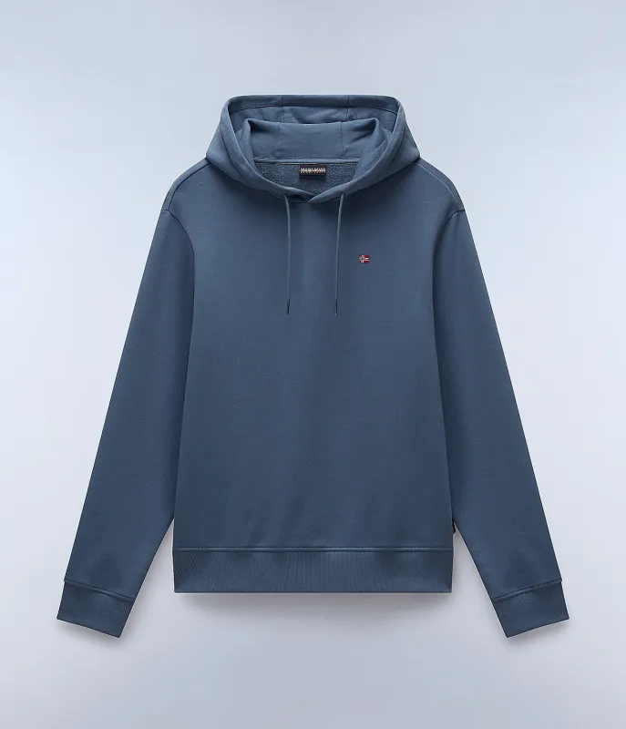 Napapijri Mens Balis Summer Hoodie - Stormy Weather sold by The Foot Factory