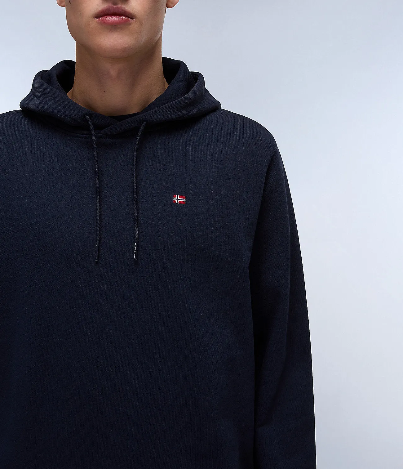 Napapijri Mens Balis Summer Hoodie - Navy sold by The Foot Factory product image thumbnail 5