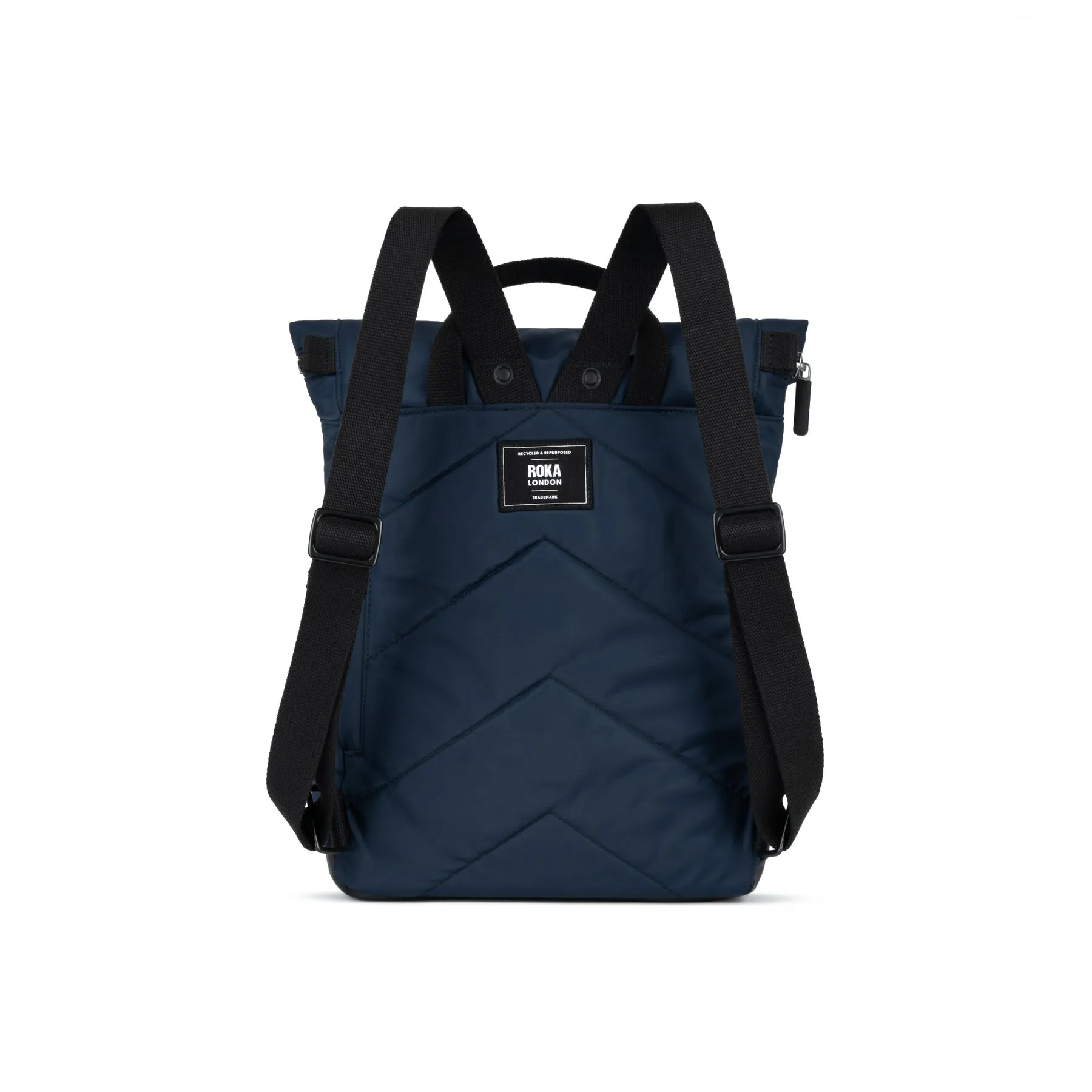 ROKA Black Label Camden P Recycled Nylon Bag - Midnight sold by The Foot Factory product image thumbnail 3