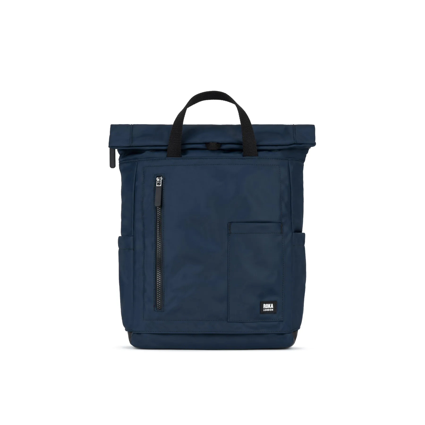 ROKA Black Label Camden P Recycled Nylon Bag - Midnight sold by The Foot Factory