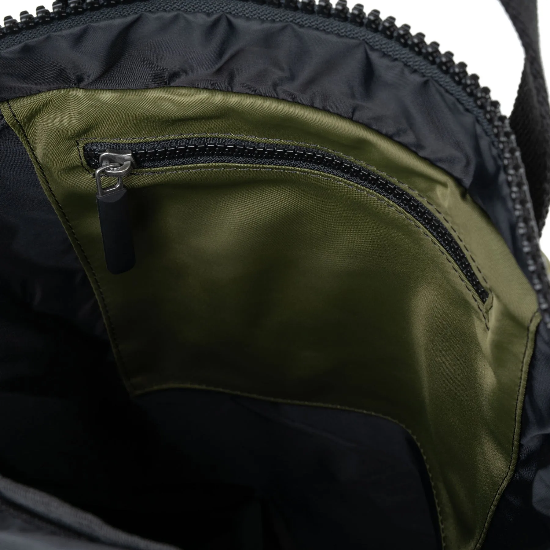 ROKA Black Label Camden J Recycled Nylon Bag - Military sold by The Foot Factory product image thumbnail 4