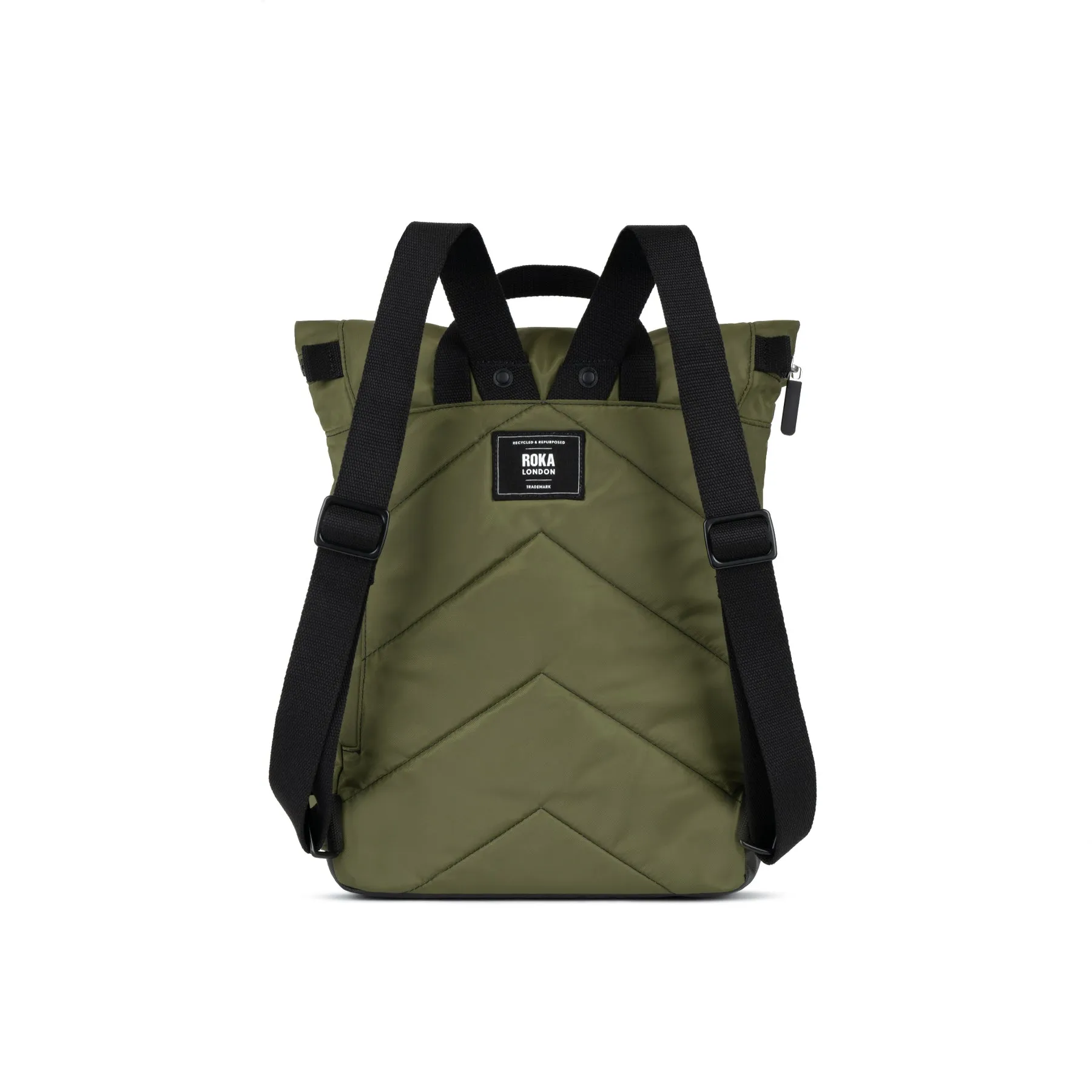 ROKA Black Label Camden J Recycled Nylon Bag - Military sold by The Foot Factory product image thumbnail 3