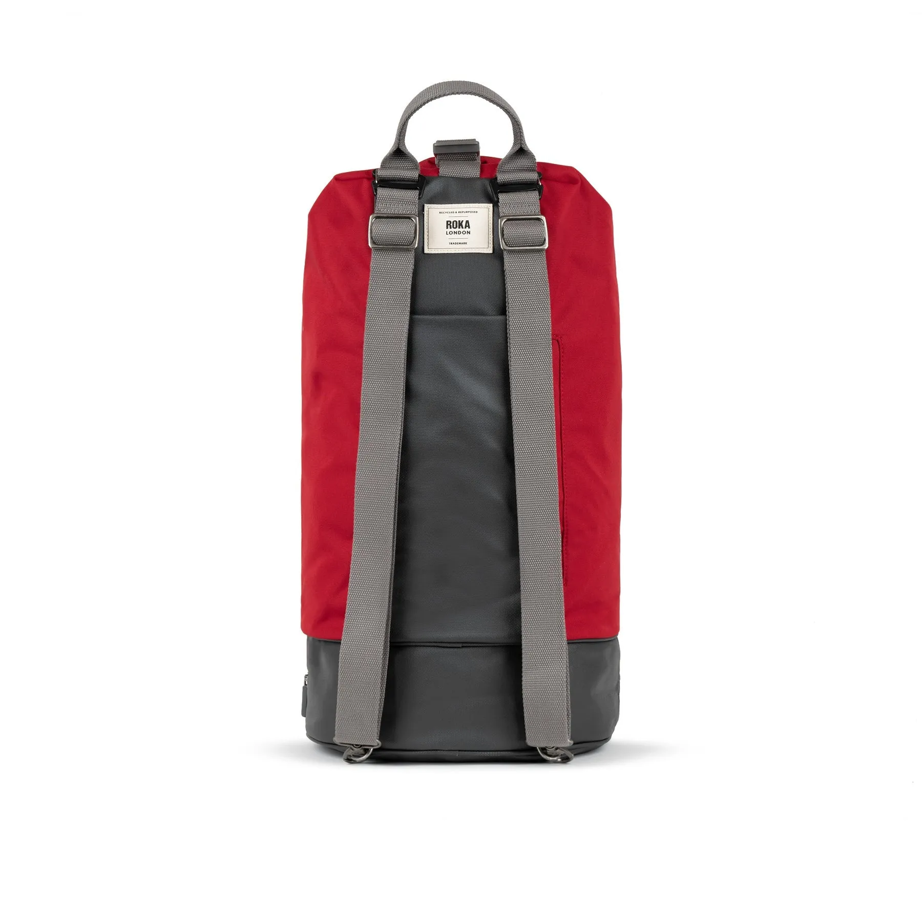 ROKA Heathrow Large Recycled Canvas Bag - Mars Red sold by The Foot Factory product image thumbnail 3