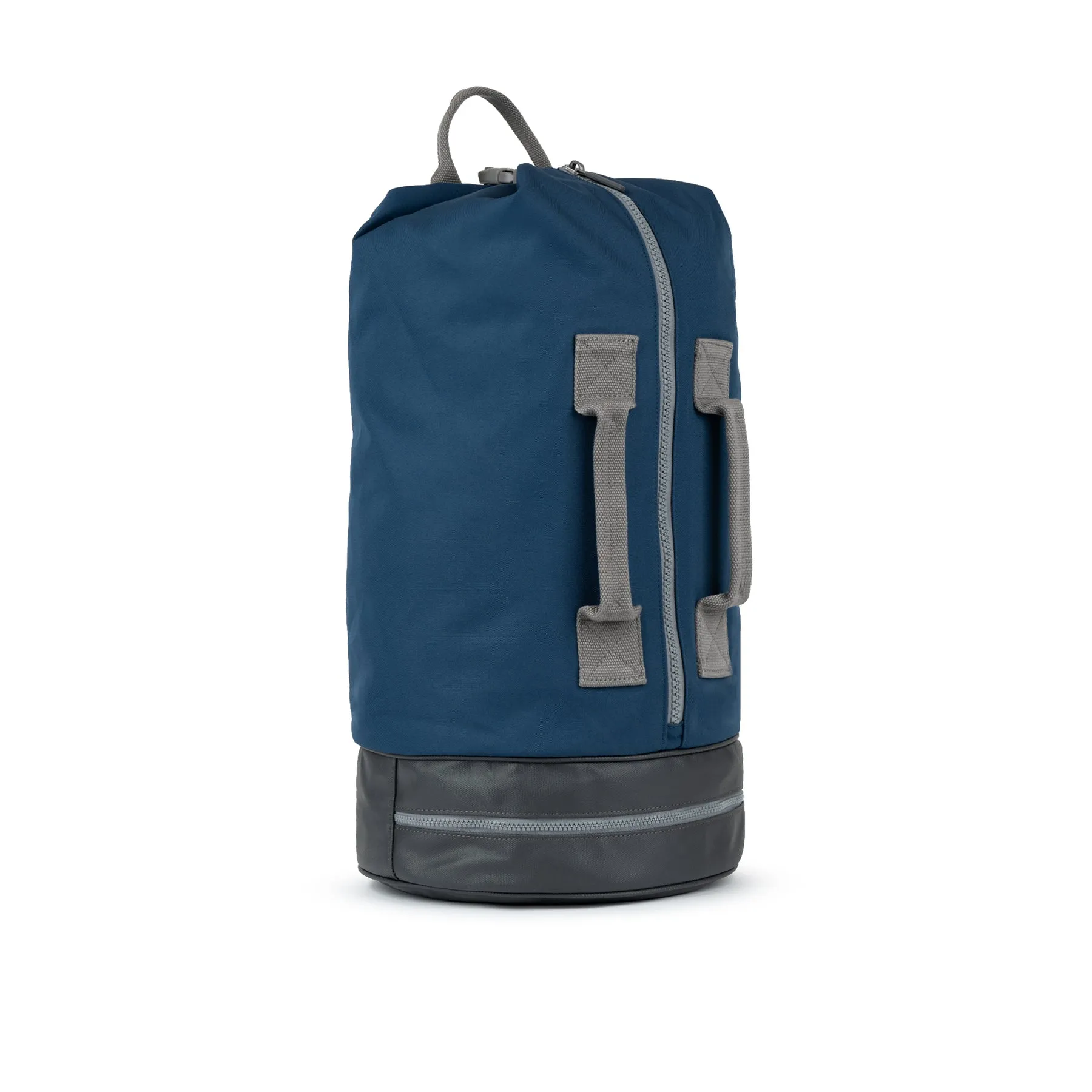 ROKA Heathrow Large Recycled Canvas Bag - Deep Blue sold by The Foot Factory product image thumbnail 2