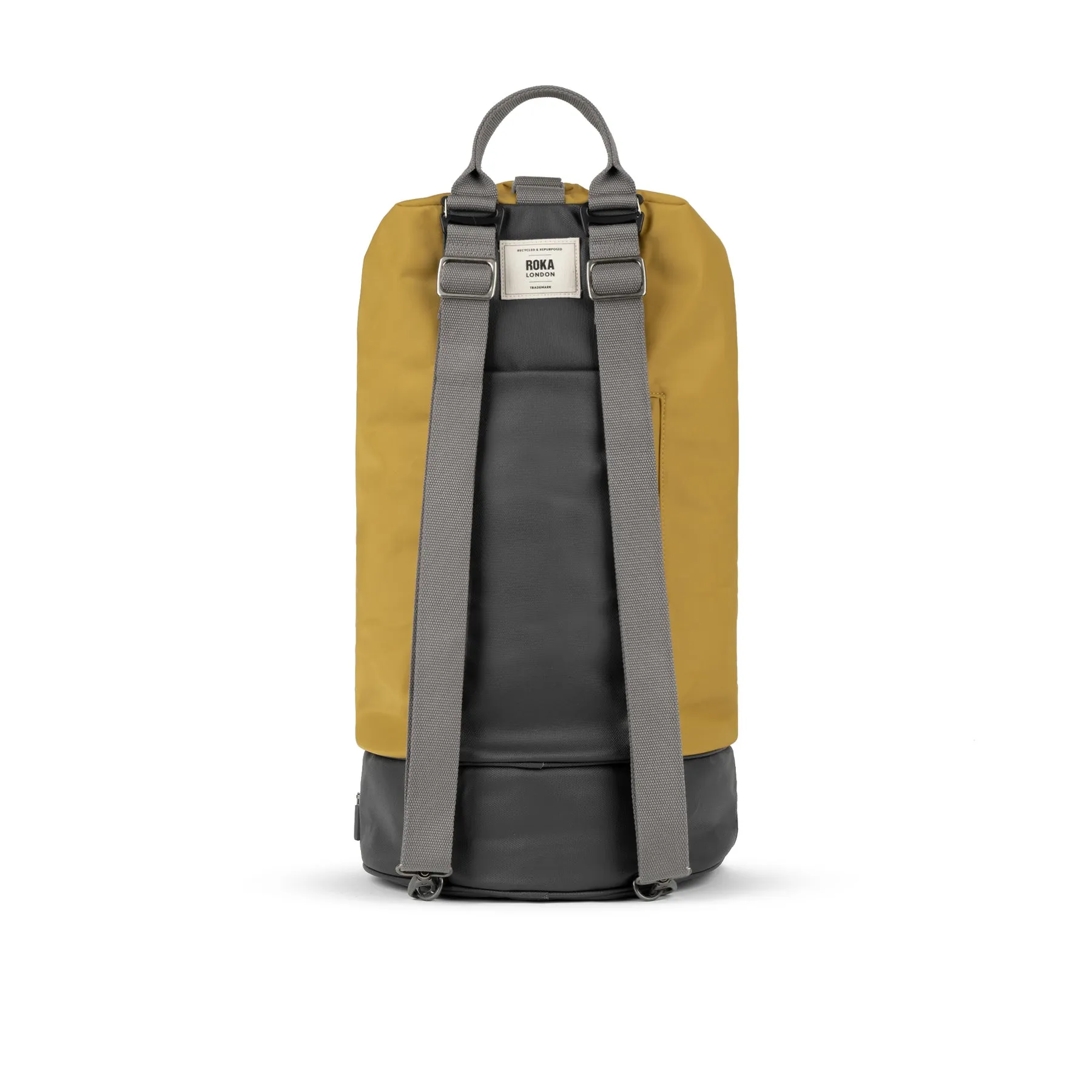 ROKA Heathrow Large Recycled Canvas Bag - Corn sold by The Foot Factory product image thumbnail 3