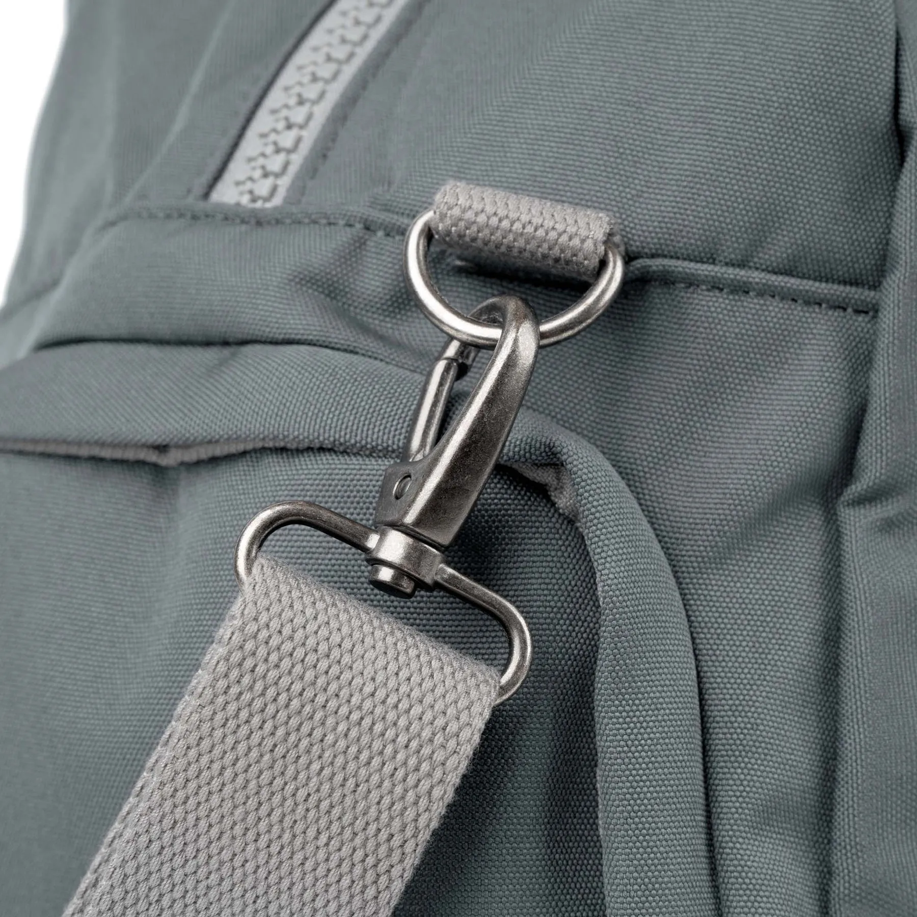 ROKA Gatwick Large Recycled Canvas Bag - Smoke sold by The Foot Factory product image thumbnail 5