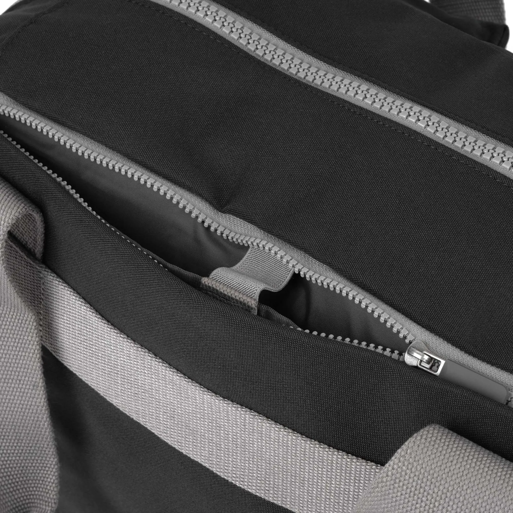 ROKA Gatwick Medium Recycled Canvas Bag - Ash sold by The Foot Factory product image thumbnail 5