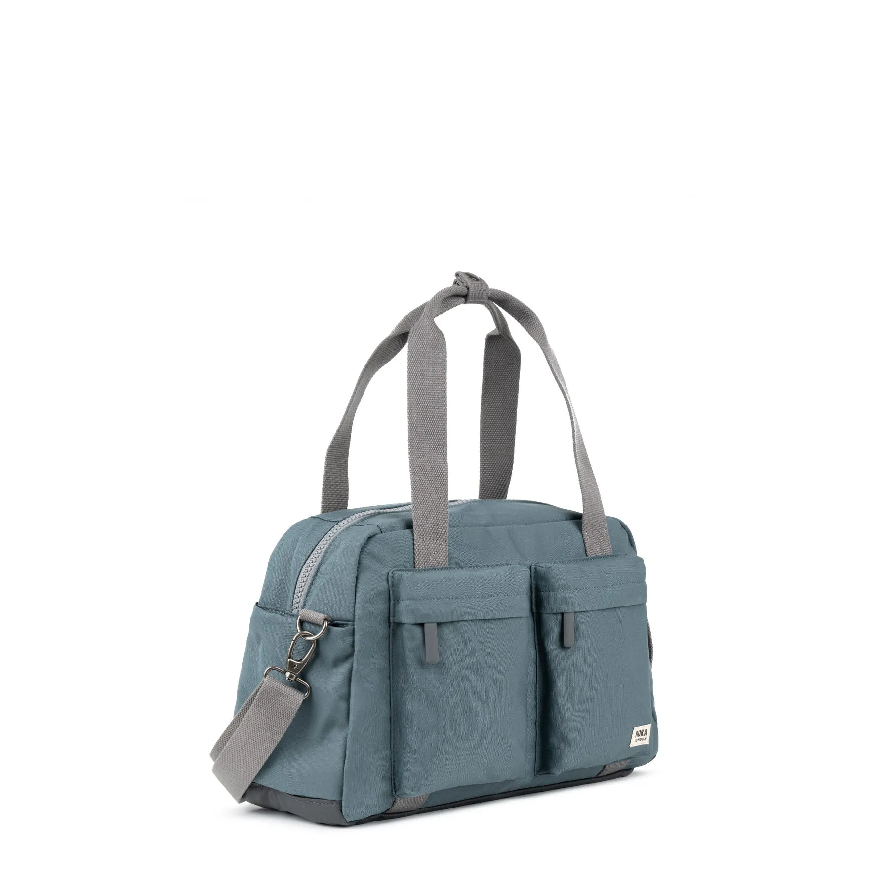 ROKA Gatwick Small Recycled Canvas Bag - Airforce sold by The Foot Factory product image thumbnail 2