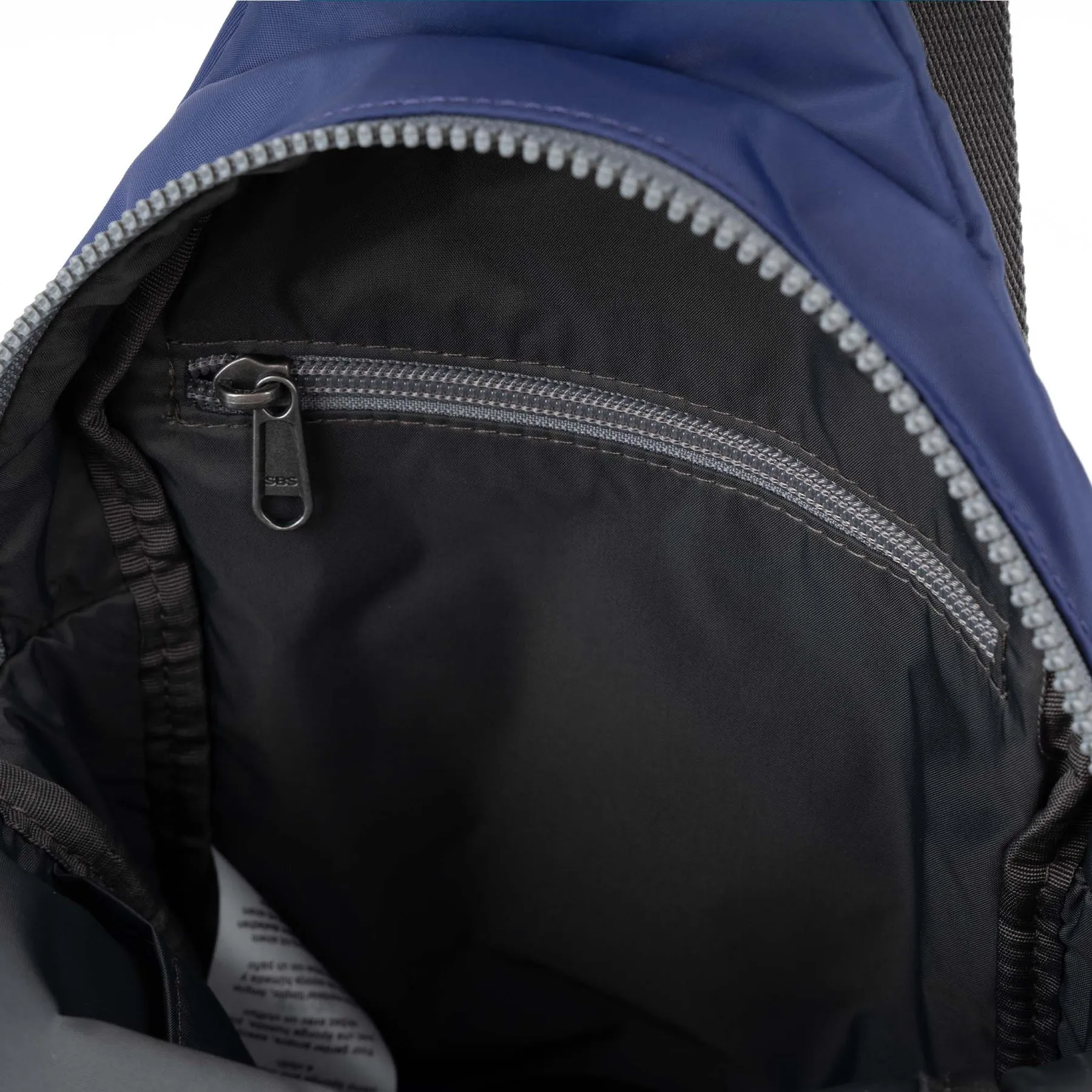 ROKA Willesden B Large Recycled Nylon Bag - Indigo sold by The Foot Factory product image thumbnail 4