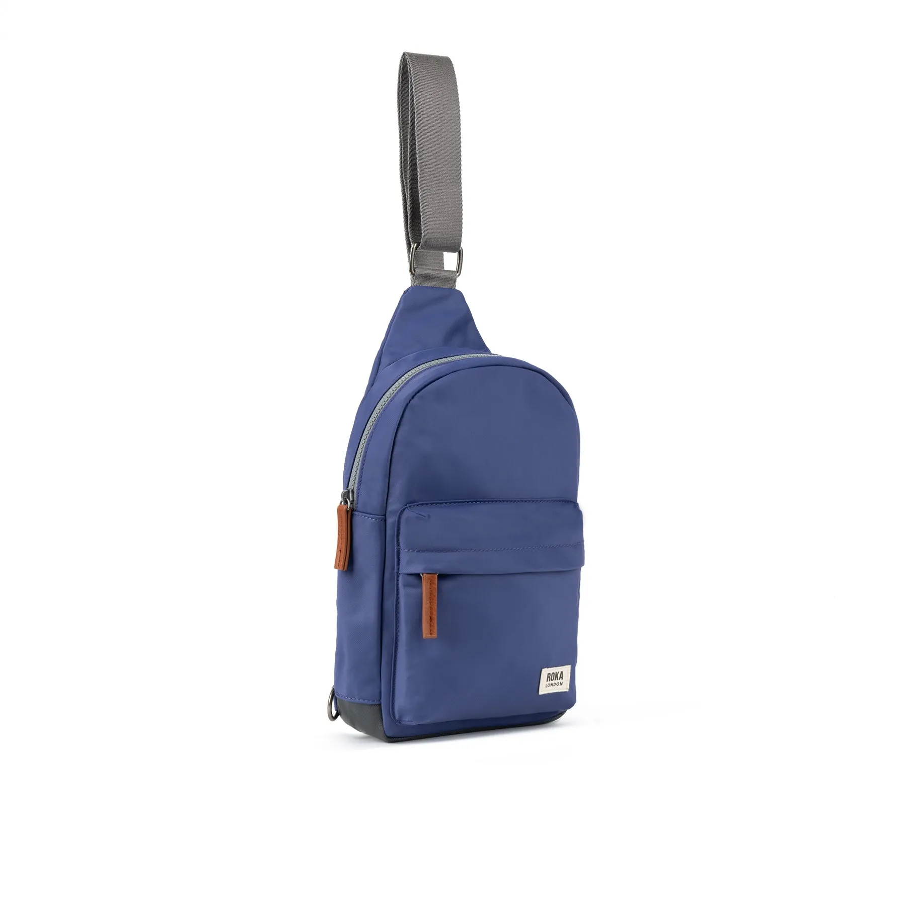 ROKA Willesden B Large Recycled Nylon Bag - Indigo sold by The Foot Factory product image thumbnail 2