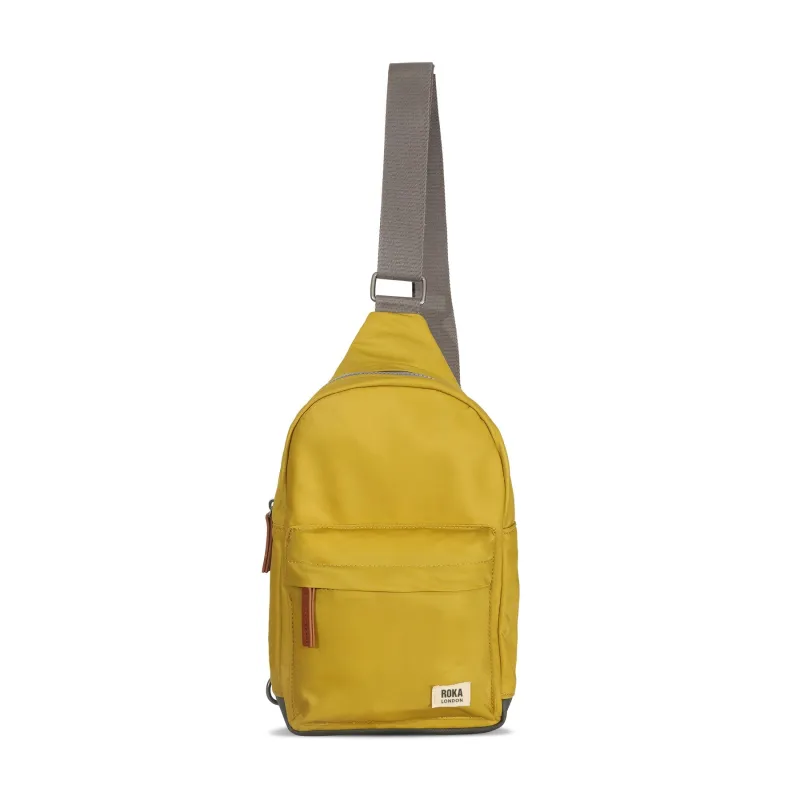 ROKA Willesden B Large Recycled Nylon Bag - Amber sold by The Foot Factory