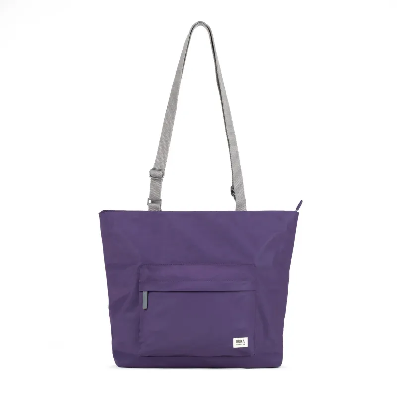 ROKA Trafalgar B Majestic Purple Recycled Nylon Bag sold by The Foot Factory