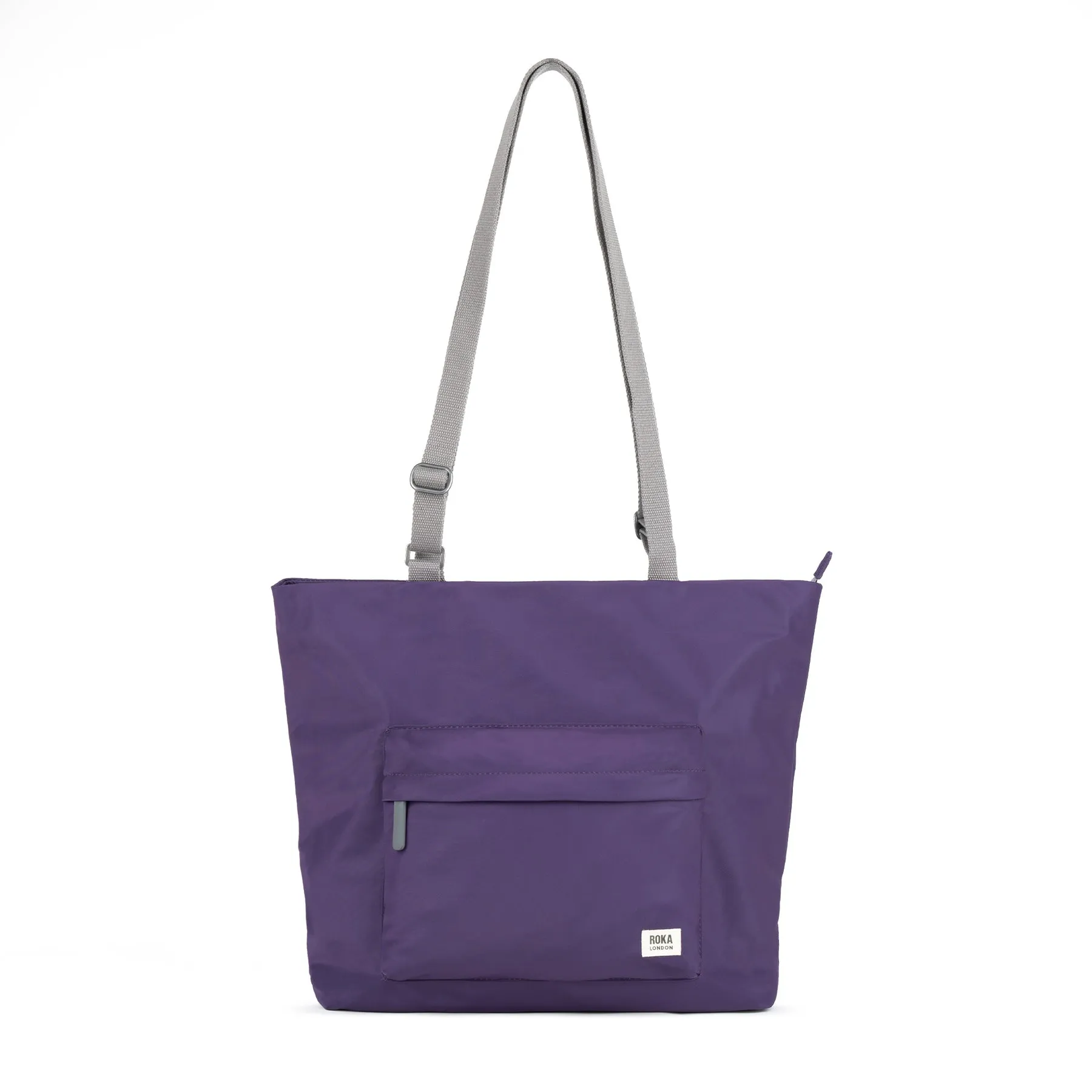 ROKA Trafalgar B Majestic Purple Recycled Nylon Bag sold by The Foot Factory