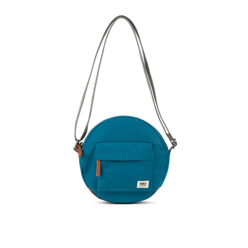 ROKA Paddington B Small Recycled Nylon Bag - Sapphire sold by The Foot Factory
