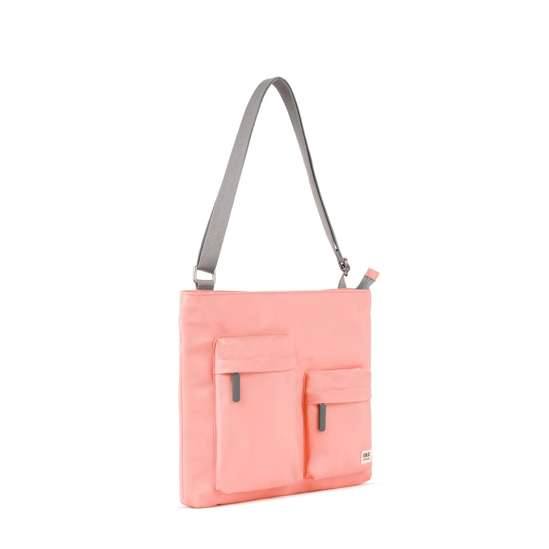 ROKA Moorgate M Medium Recycled Nylon Bag - Punch sold by The Foot Factory product image thumbnail 2