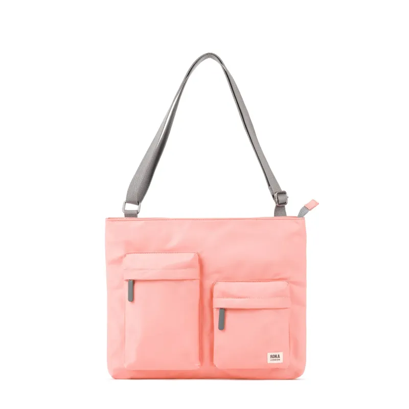 ROKA Moorgate M Medium Recycled Nylon Bag - Punch sold by The Foot Factory