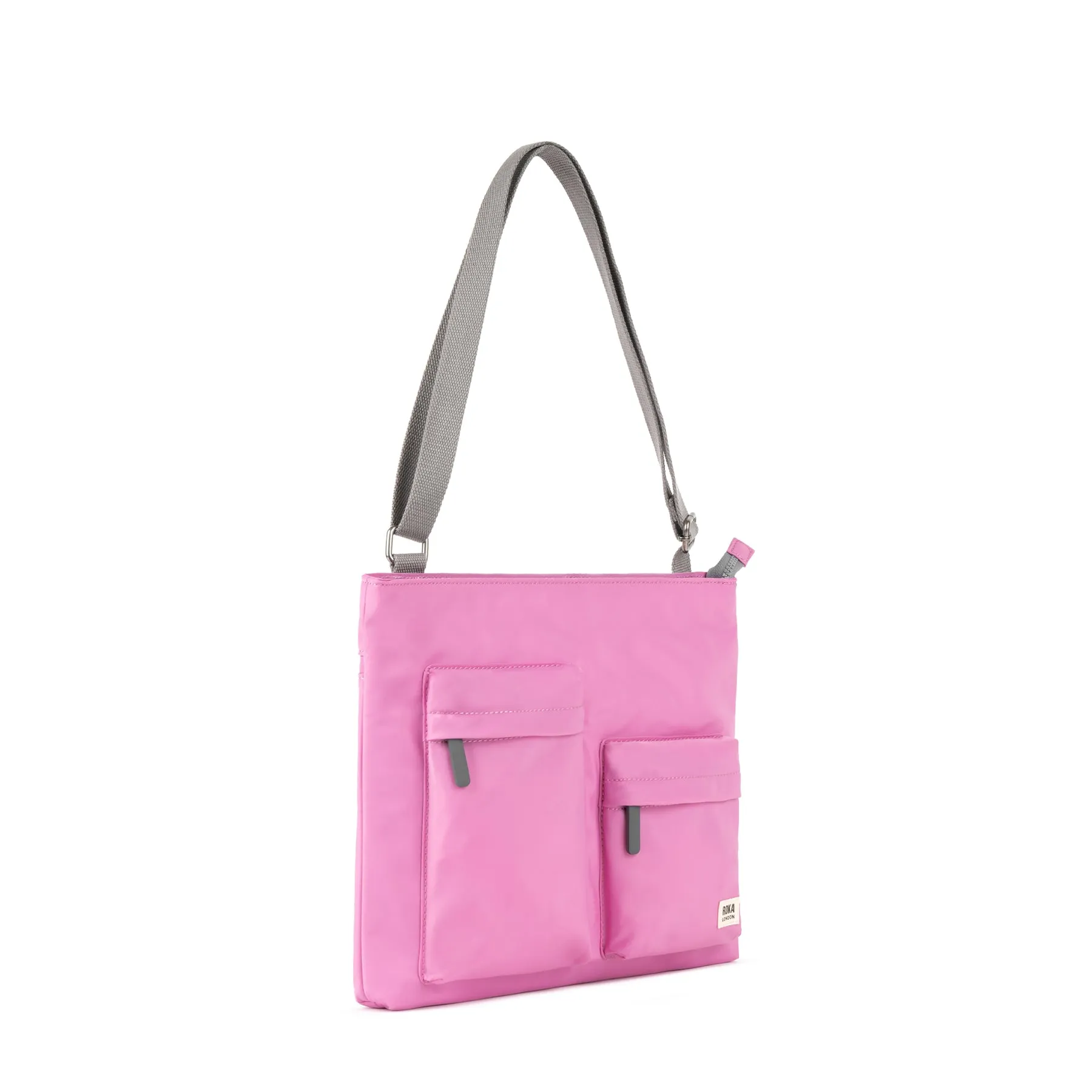 ROKA Moorgate M Medium Recycled Nylon Bag - Orchid sold by The Foot Factory product image thumbnail 2
