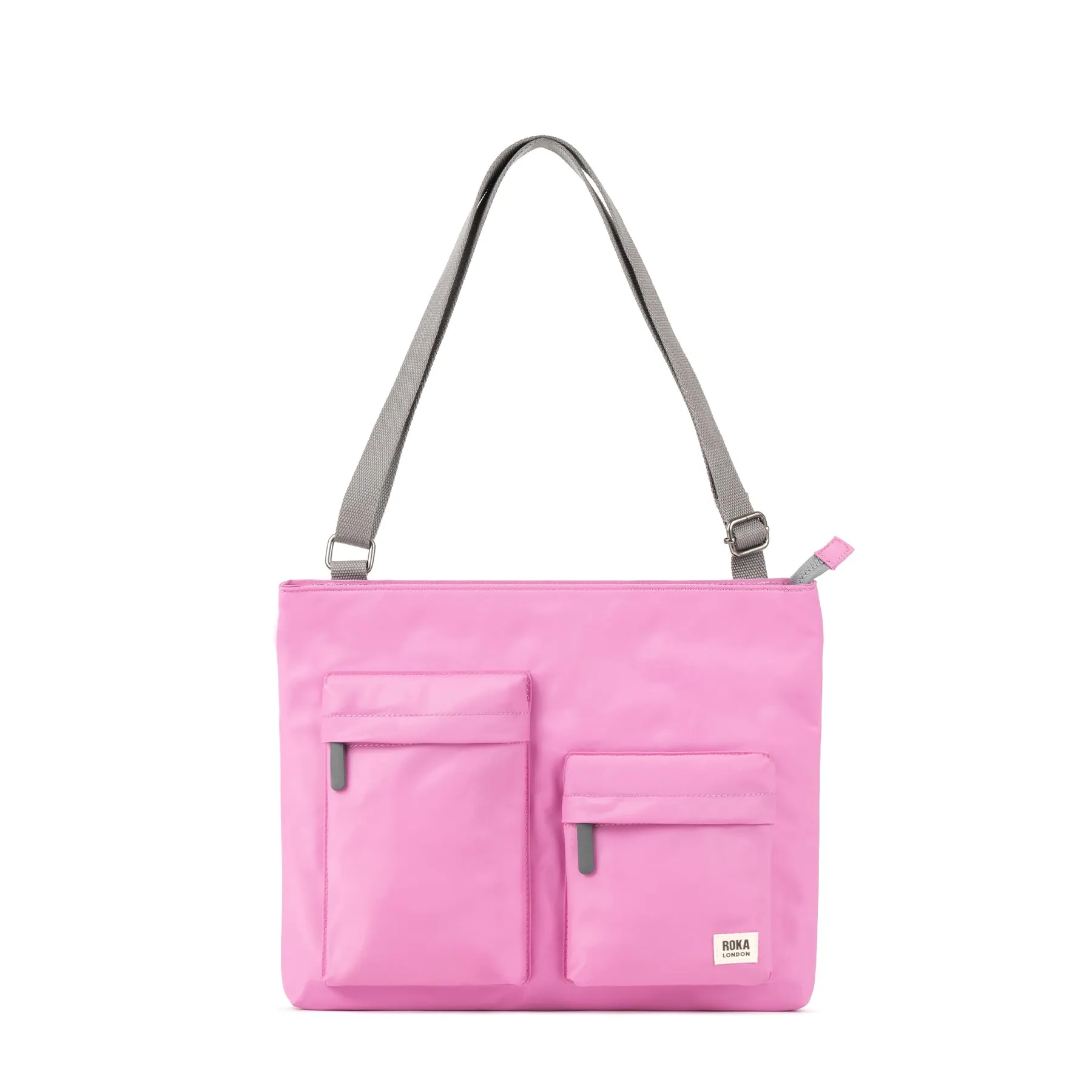 ROKA Moorgate M Medium Recycled Nylon Bag - Orchid sold by The Foot Factory