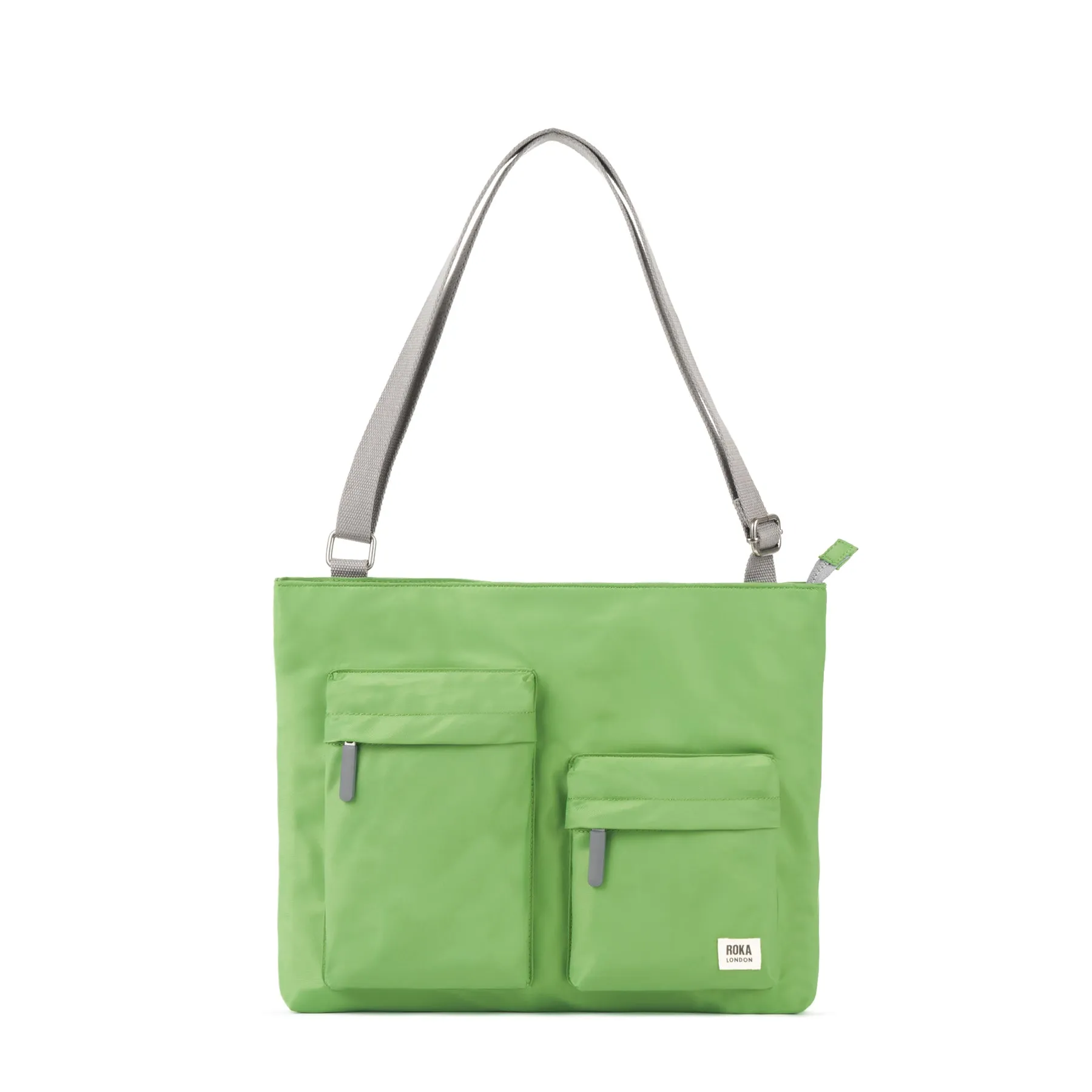 ROKA Moorgate M Medium Recycled Nylon Bag - Kiwi sold by The Foot Factory