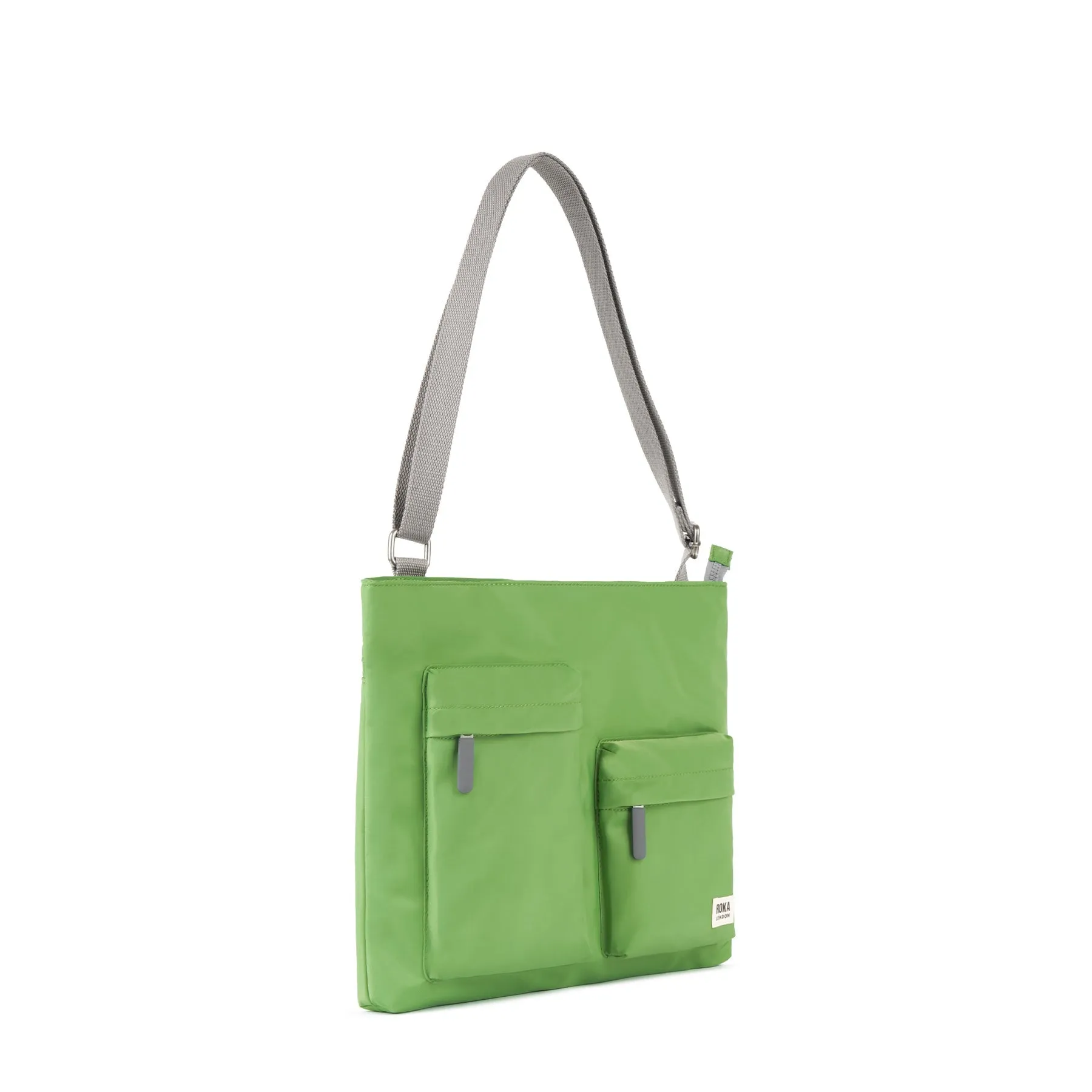 ROKA Moorgate M Medium Recycled Nylon Bag - Kiwi sold by The Foot Factory product image thumbnail 2