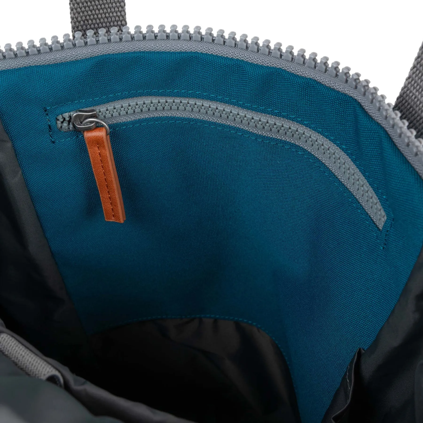 ROKA Finchley A Sapphire Medium Recycled Canvas Bag sold by The Foot Factory product image thumbnail 4