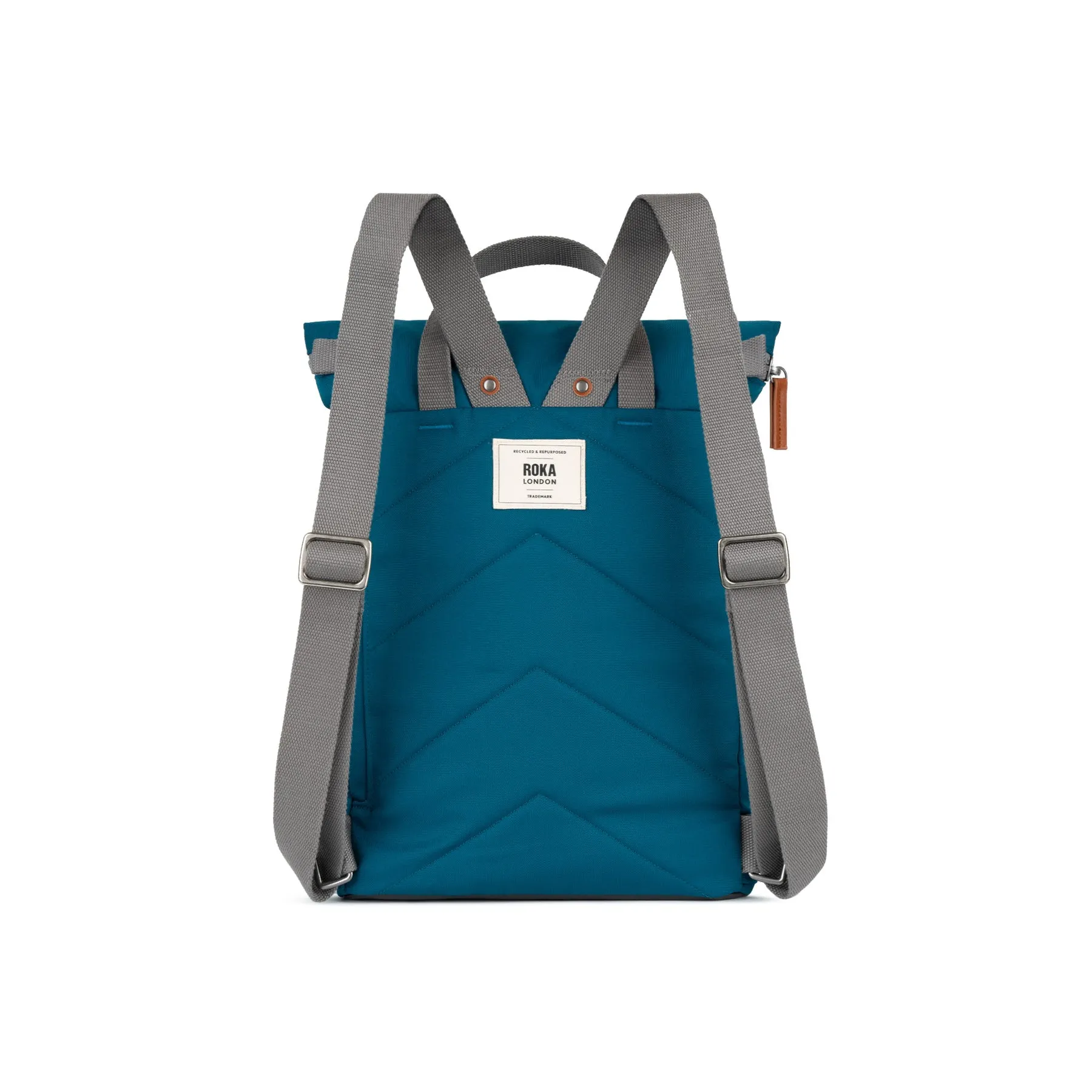 ROKA Finchley A Sapphire Medium Recycled Canvas Bag sold by The Foot Factory product image thumbnail 3