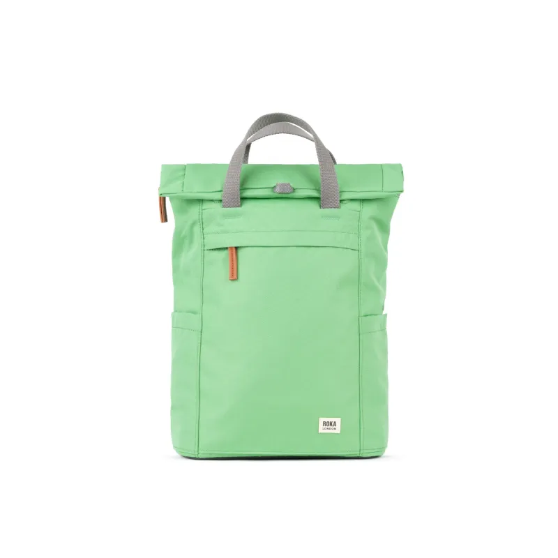 ROKA Finchley A Peppermint Medium Recycled Canvas Bag sold by The Foot Factory