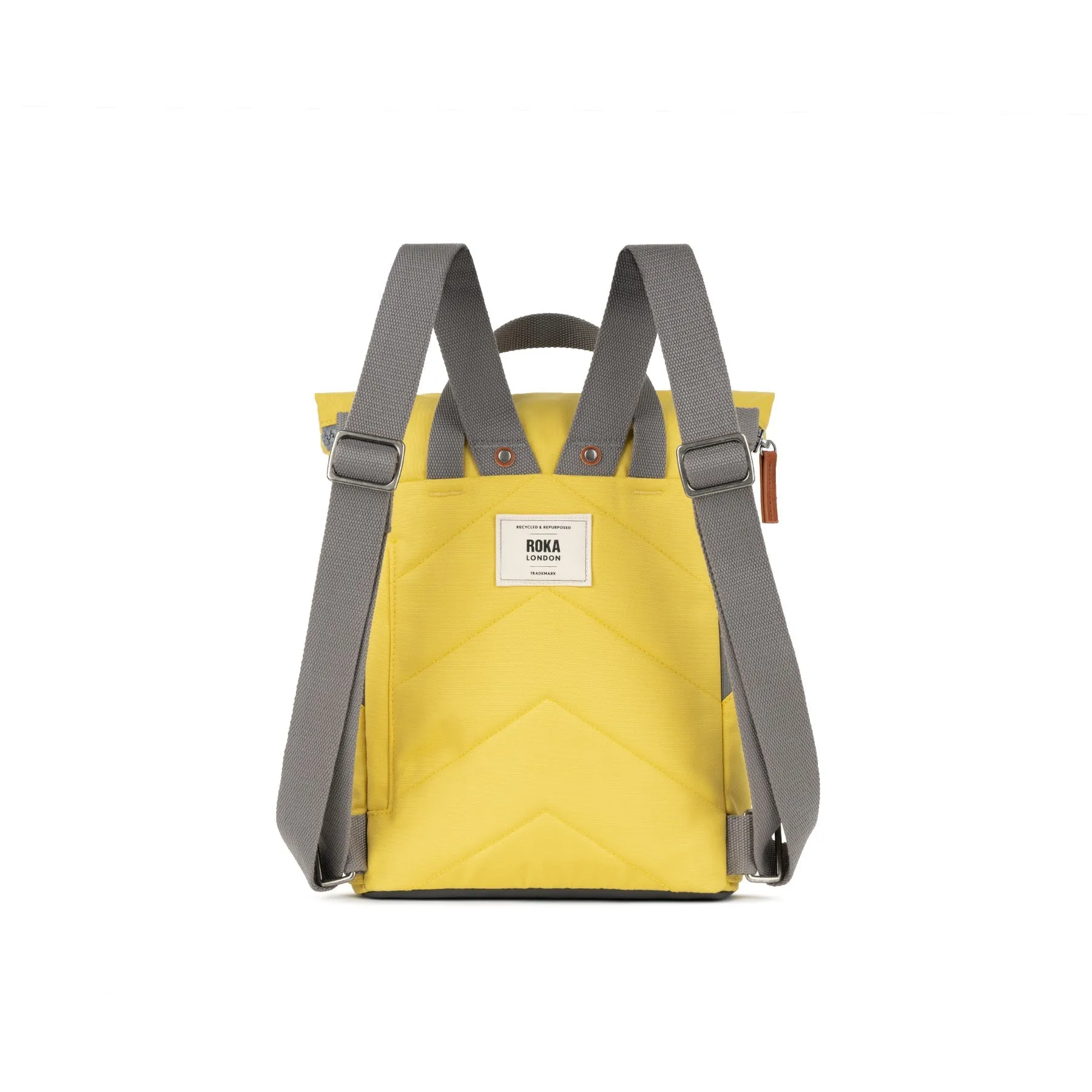 ROKA Finchley A Lemonade Small Recycled Canvas Bag sold by The Foot Factory product image thumbnail 3