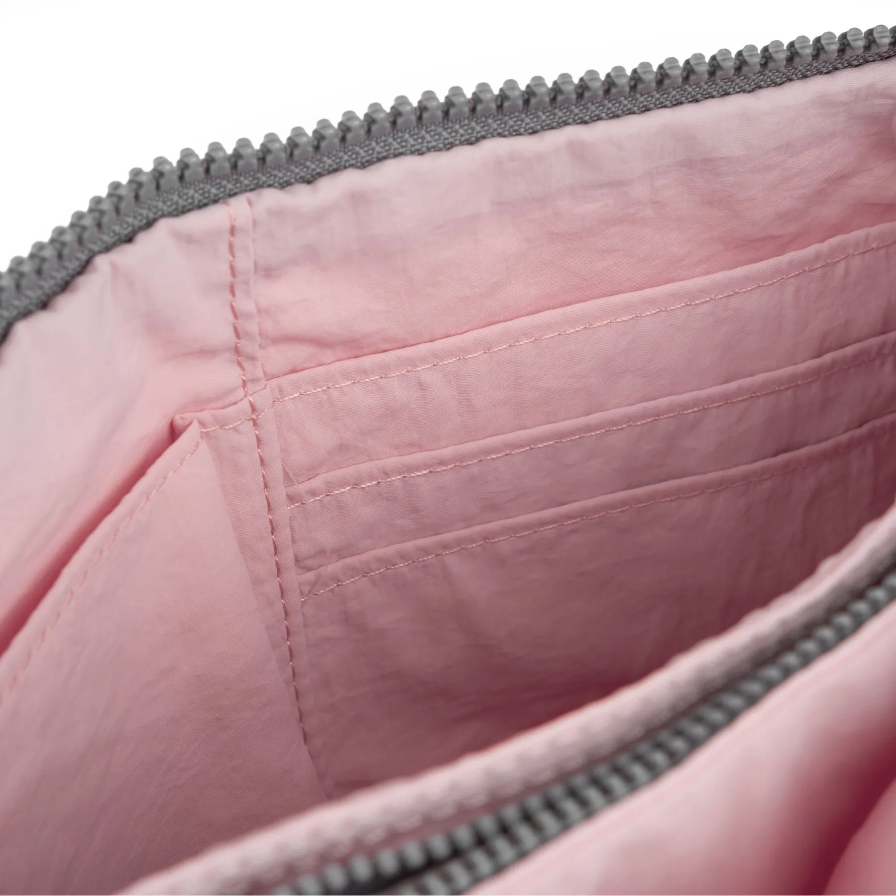 ROKA Carnaby Crossbody XL Seashell Taslon Bag sold by The Foot Factory product image thumbnail 5