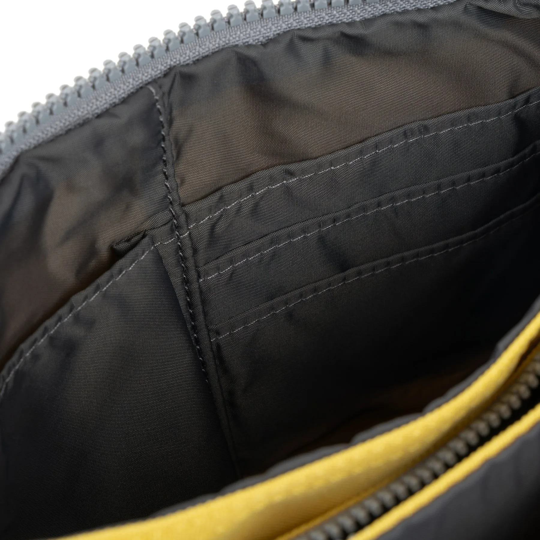 ROKA Carnaby Crossbody XL Lemonade Recycled Canvas Bag sold by The Foot Factory product image thumbnail 5