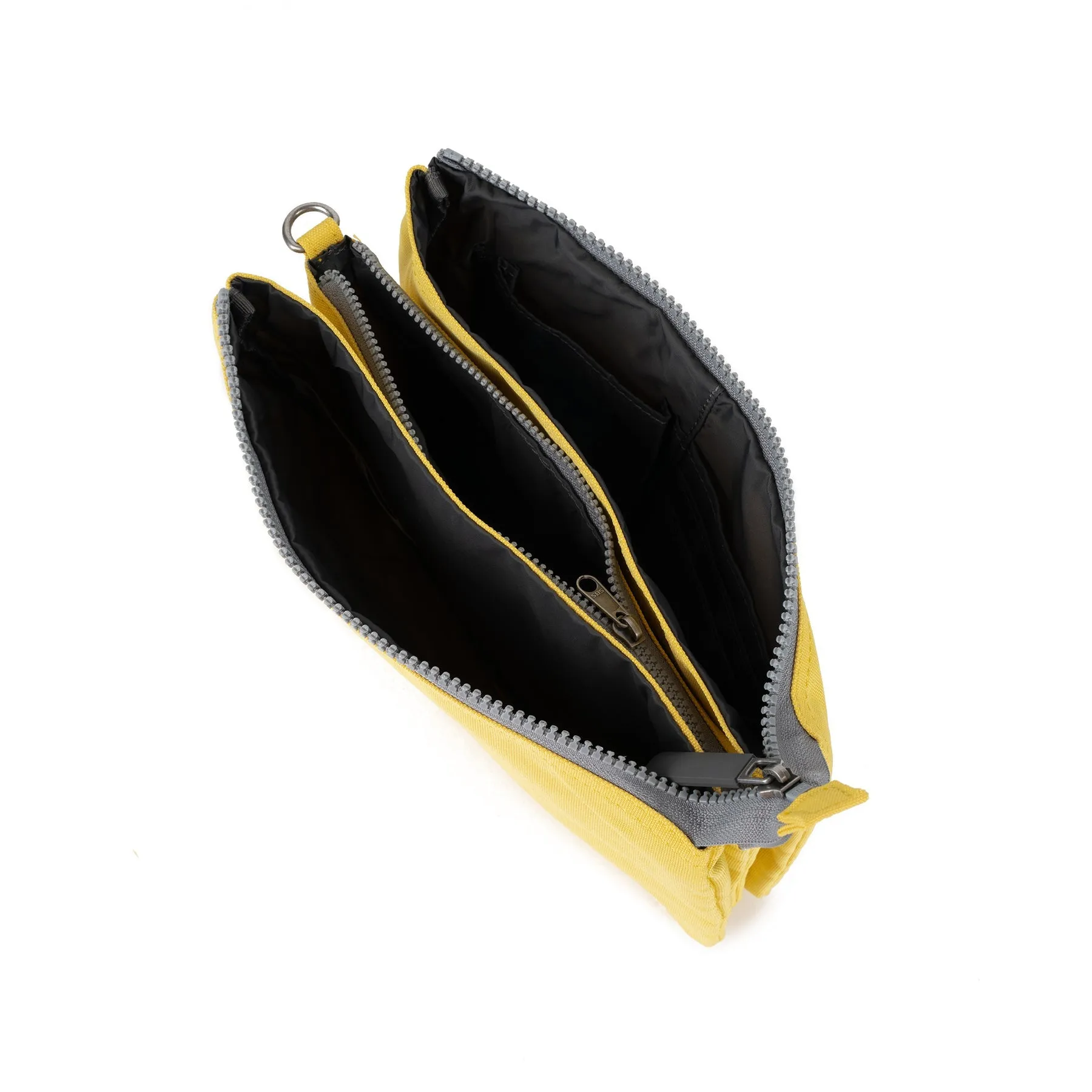 ROKA Carnaby Crossbody XL Lemonade Recycled Canvas Bag sold by The Foot Factory product image thumbnail 4