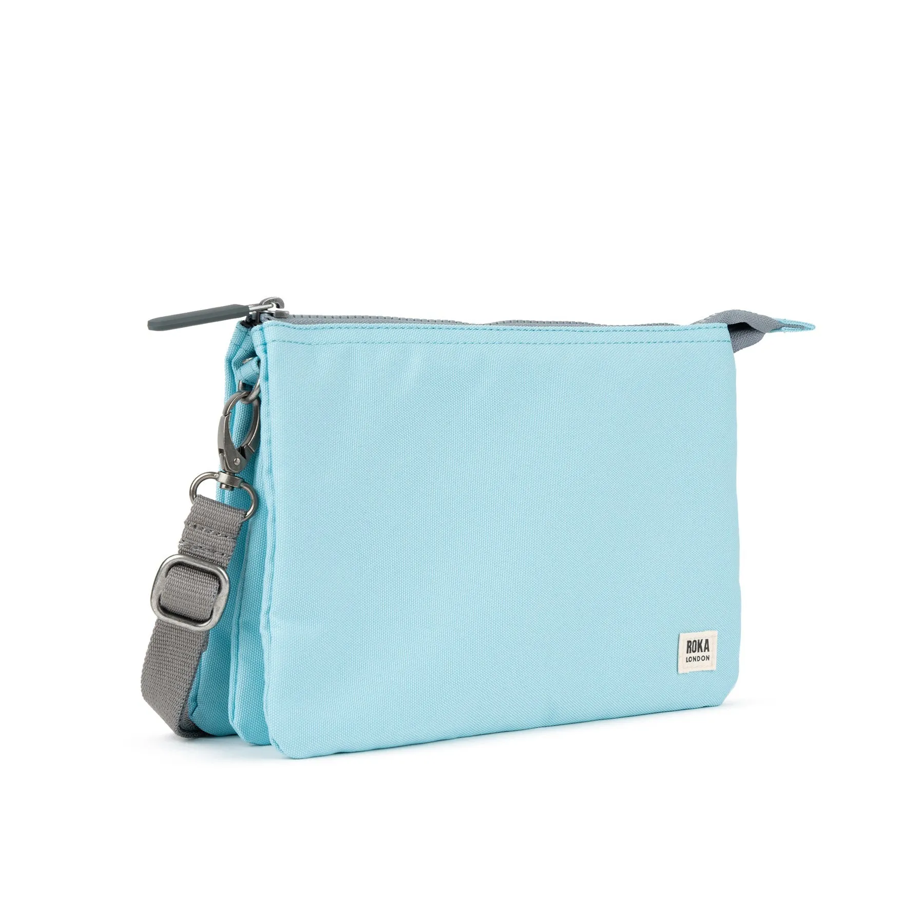 ROKA Carnaby Crossbody XL Ice Recycled Canvas Bag sold by The Foot Factory product image thumbnail 2