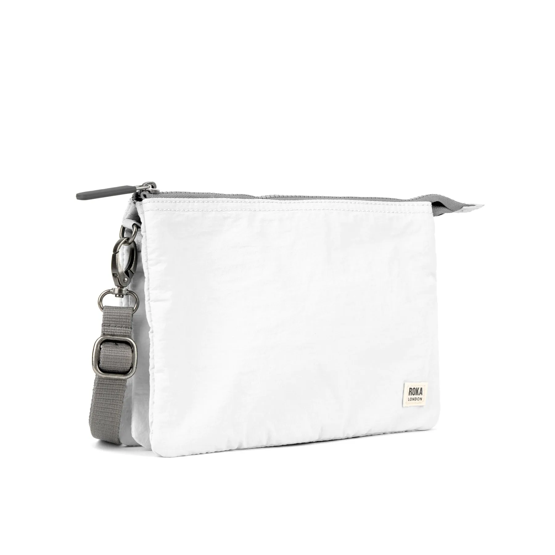 ROKA Carnaby Crossbody XL Coconut Taslon Bag sold by The Foot Factory product image thumbnail 2