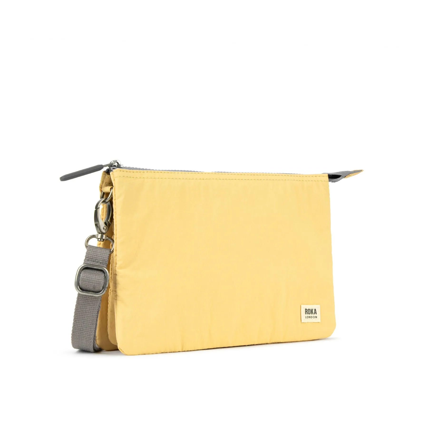 ROKA Carnaby Crossbody XL Champagne Taslon Bag sold by The Foot Factory product image thumbnail 2