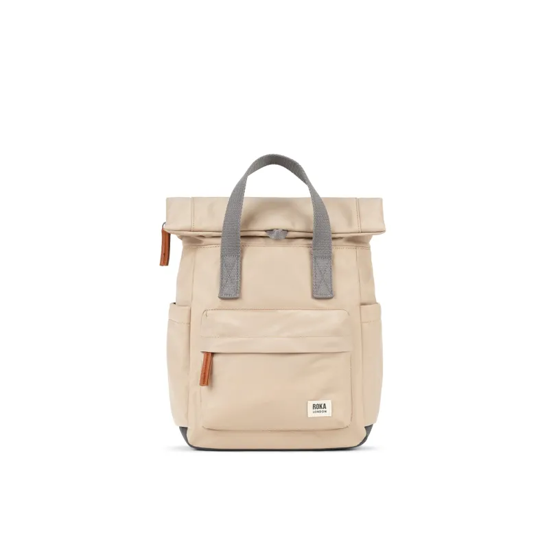 ROKA Canfield B Sand Small Recycled Nylon Bag sold by The Foot Factory
