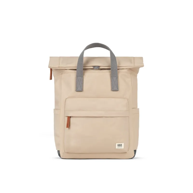 ROKA Canfield B Sand Medium Recycled Nylon Bag sold by The Foot Factory
