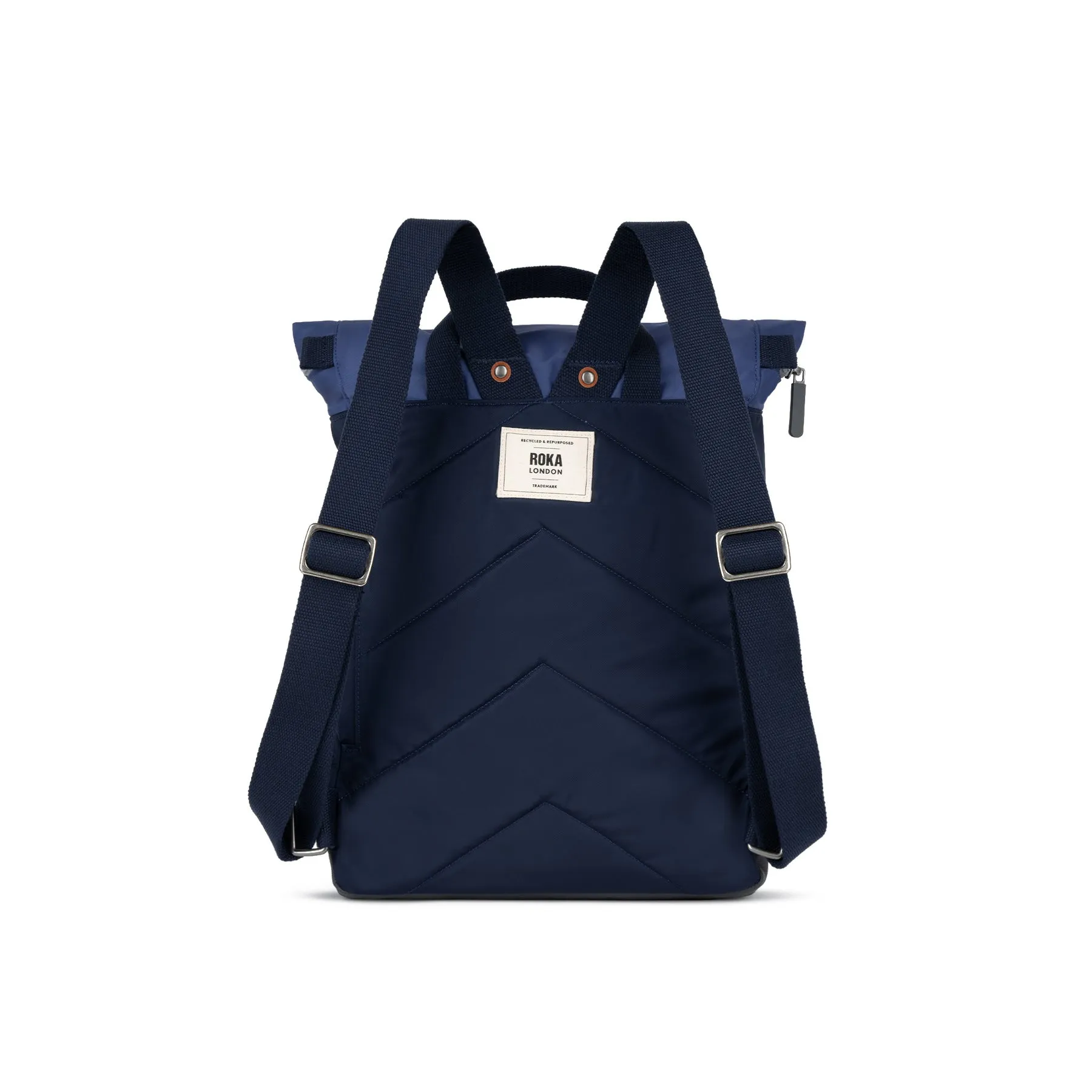 ROKA Canfield B Indigo Tonal Medium Recycled Nylon Bag sold by The Foot Factory product image thumbnail 3