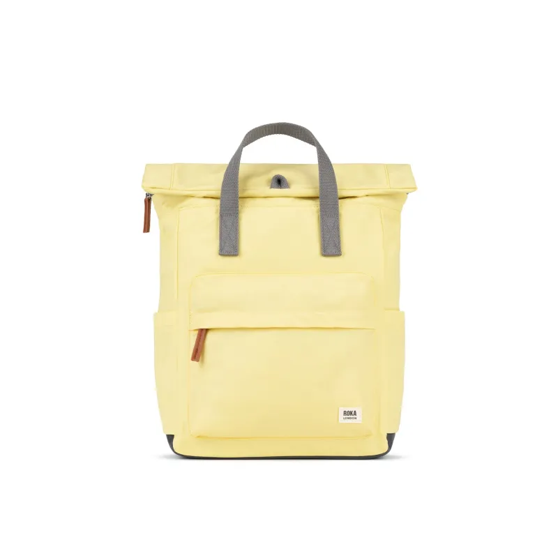 ROKA Canfield B Citron Medium Recycled Nylon Bag sold by The Foot Factory