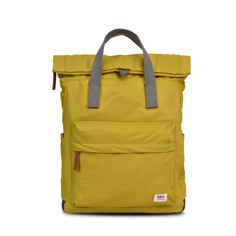 ROKA Canfield B Amber Medium Recycled Nylon Bag sold by The Foot Factory