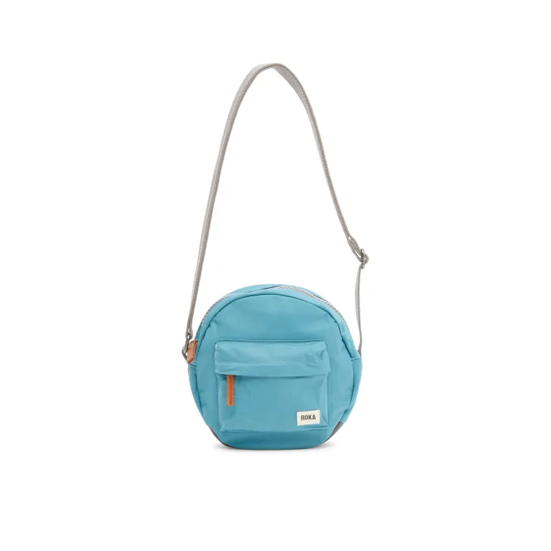 ROKA Paddington B Petrol Small Recycled Nylon Bag - OS sold by The Foot Factory