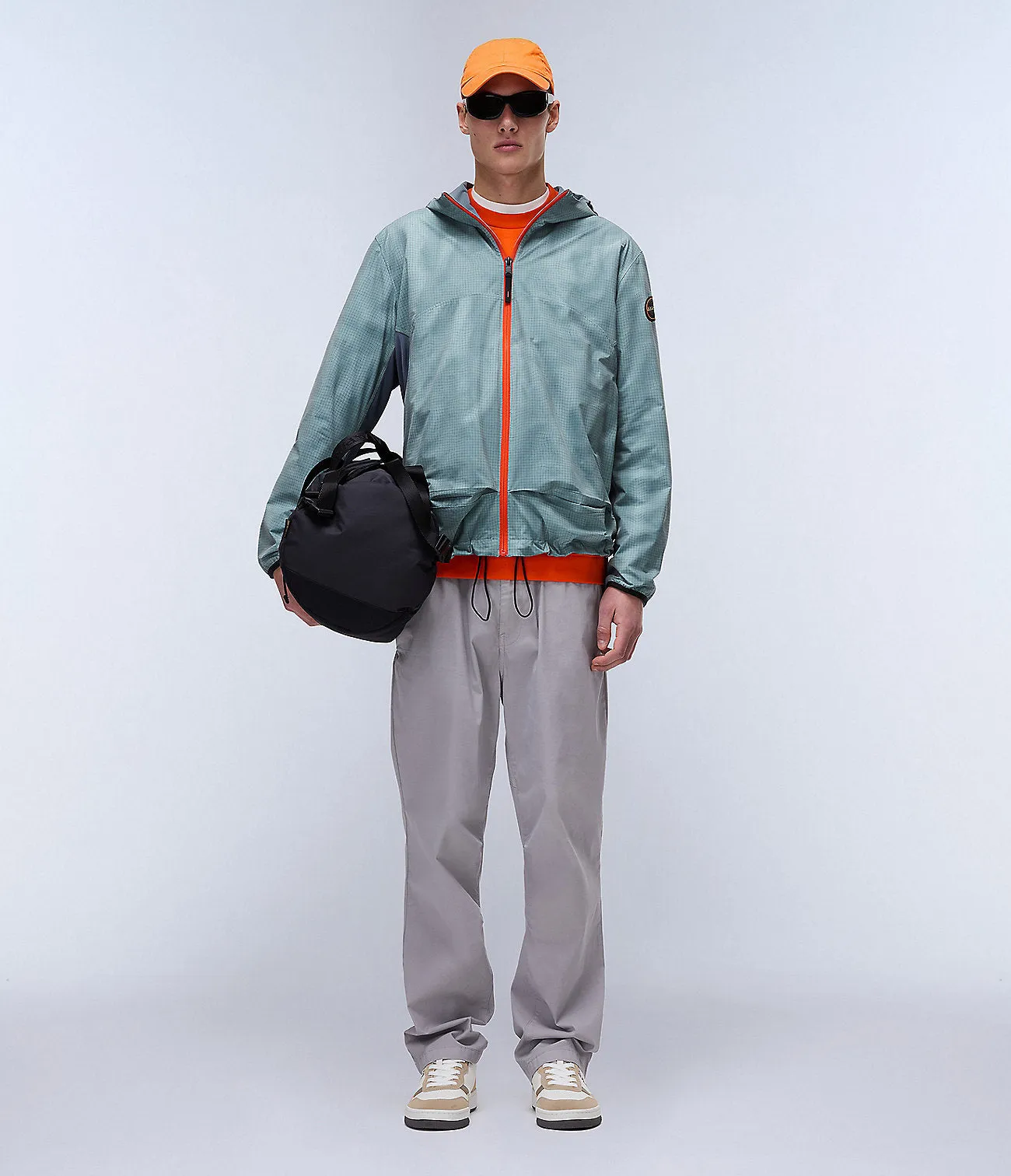 Napapijri Mens Tartuca Print Short Jacket - Green sold by The Foot Factory product image thumbnail 4