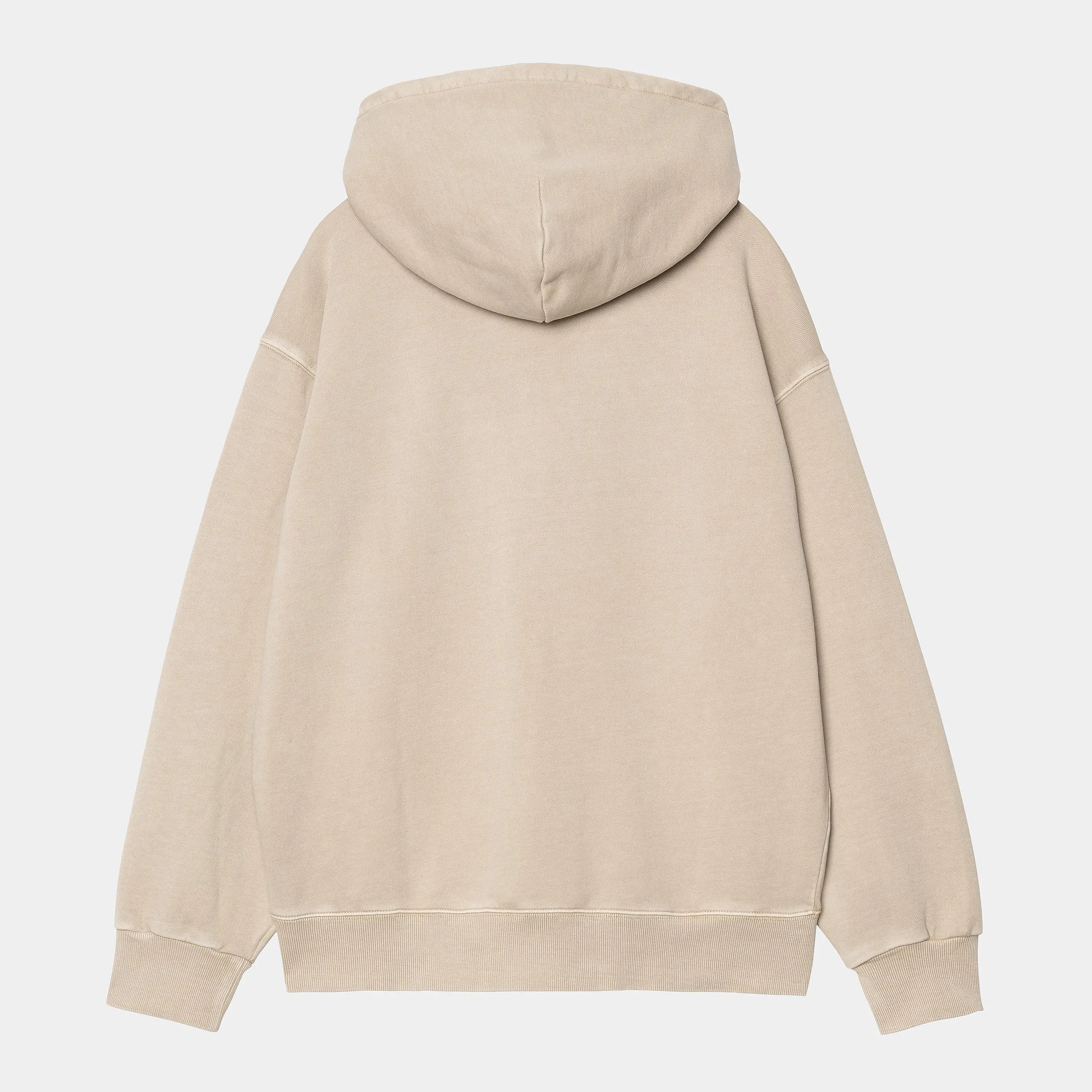 Carhartt WIP Mens Nelson Sweat Hoodie - Fleur De Sel sold by The Foot Factory product image thumbnail 2