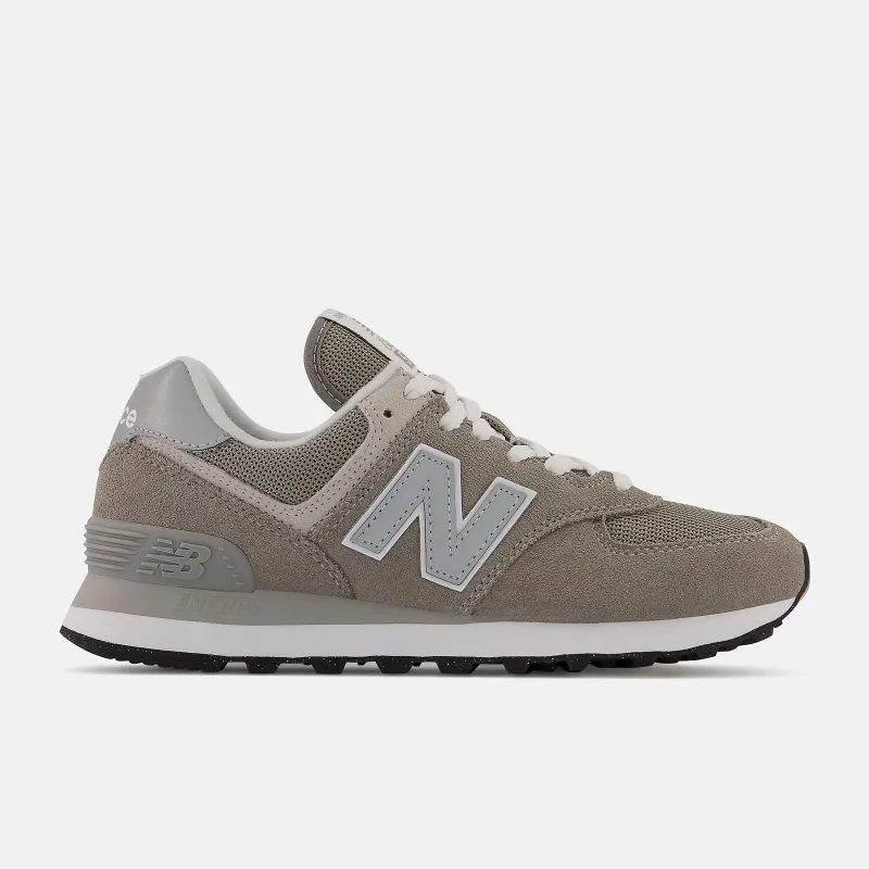 New Balance Womens 574 Fashion Trainers - Grey sold by The Foot Factory
