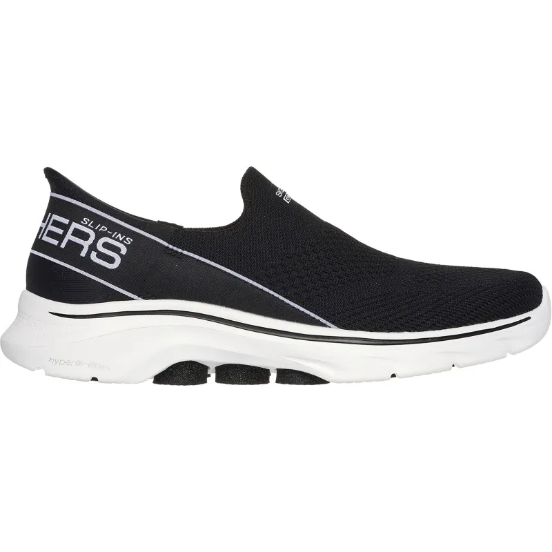 Skechers Womens Go Walk 7 Mia Trainers - Black sold by The Foot Factory