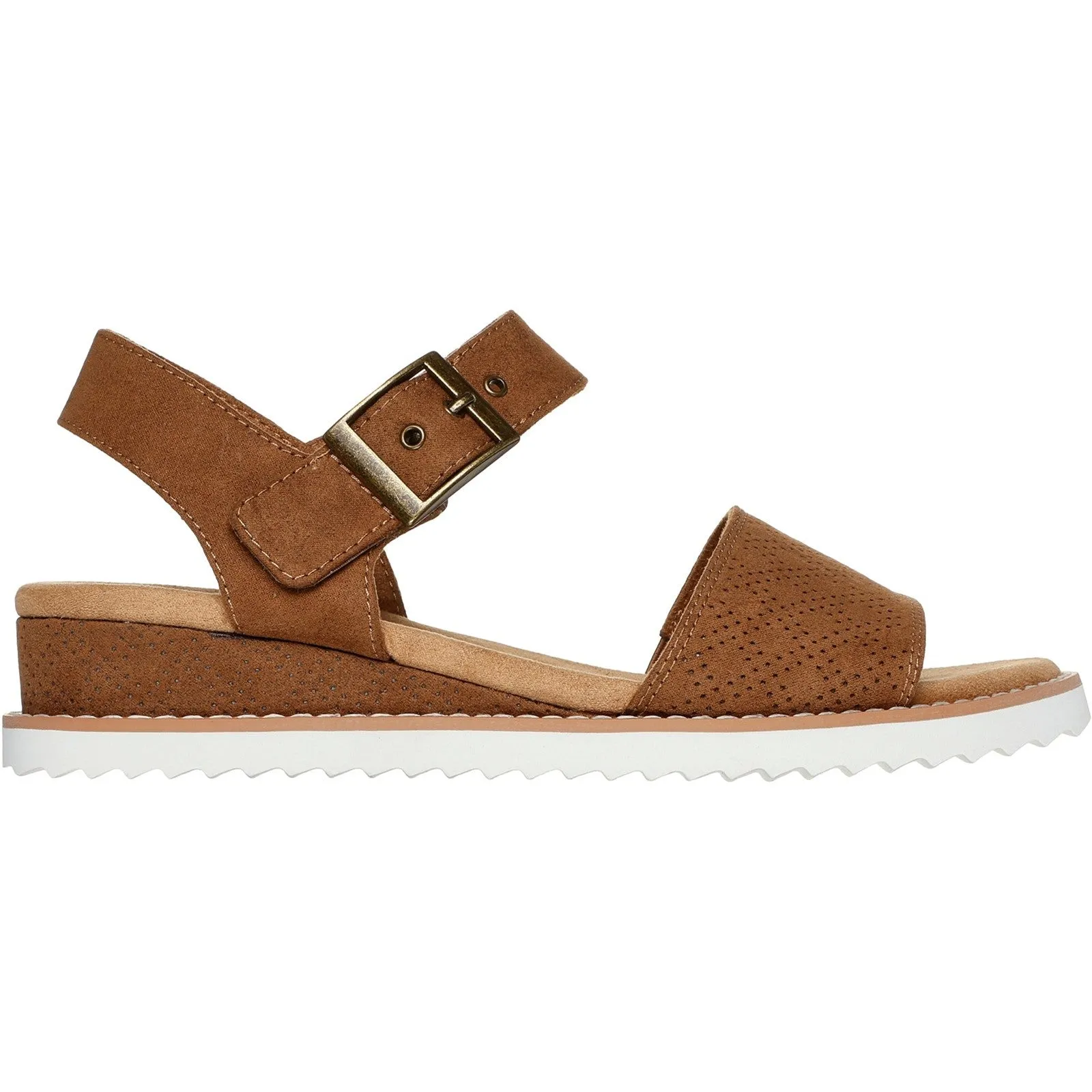 Skechers Womens Desert Kiss Serendipitous Sandal - Brown sold by The Foot Factory