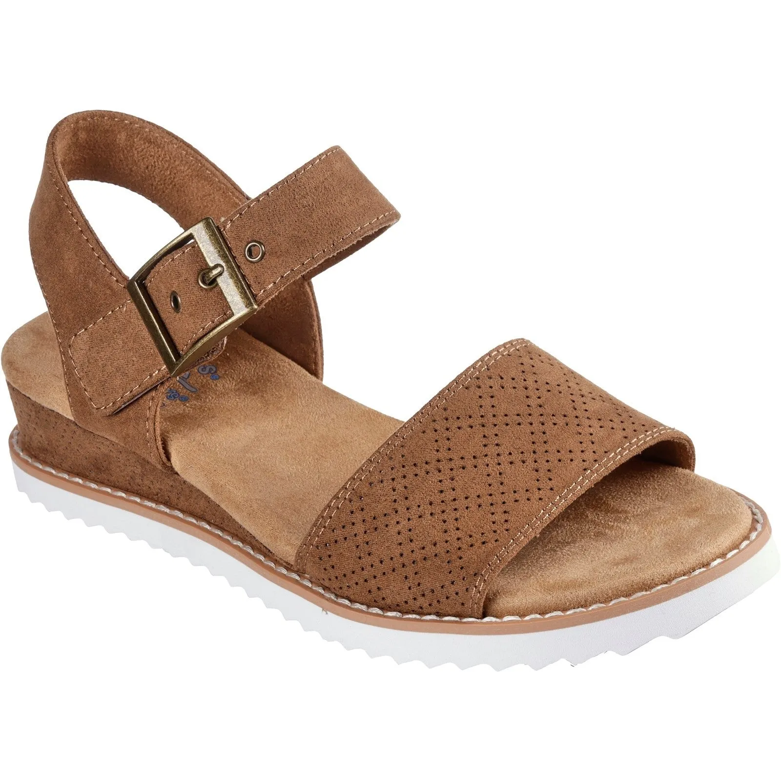 Skechers Womens Desert Kiss Serendipitous Sandal - Brown sold by The Foot Factory product image thumbnail 2