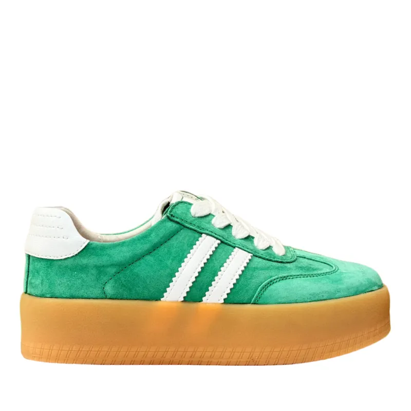 Drilleys Womens Seventy Eight Trainers - Moss sold by The Foot Factory