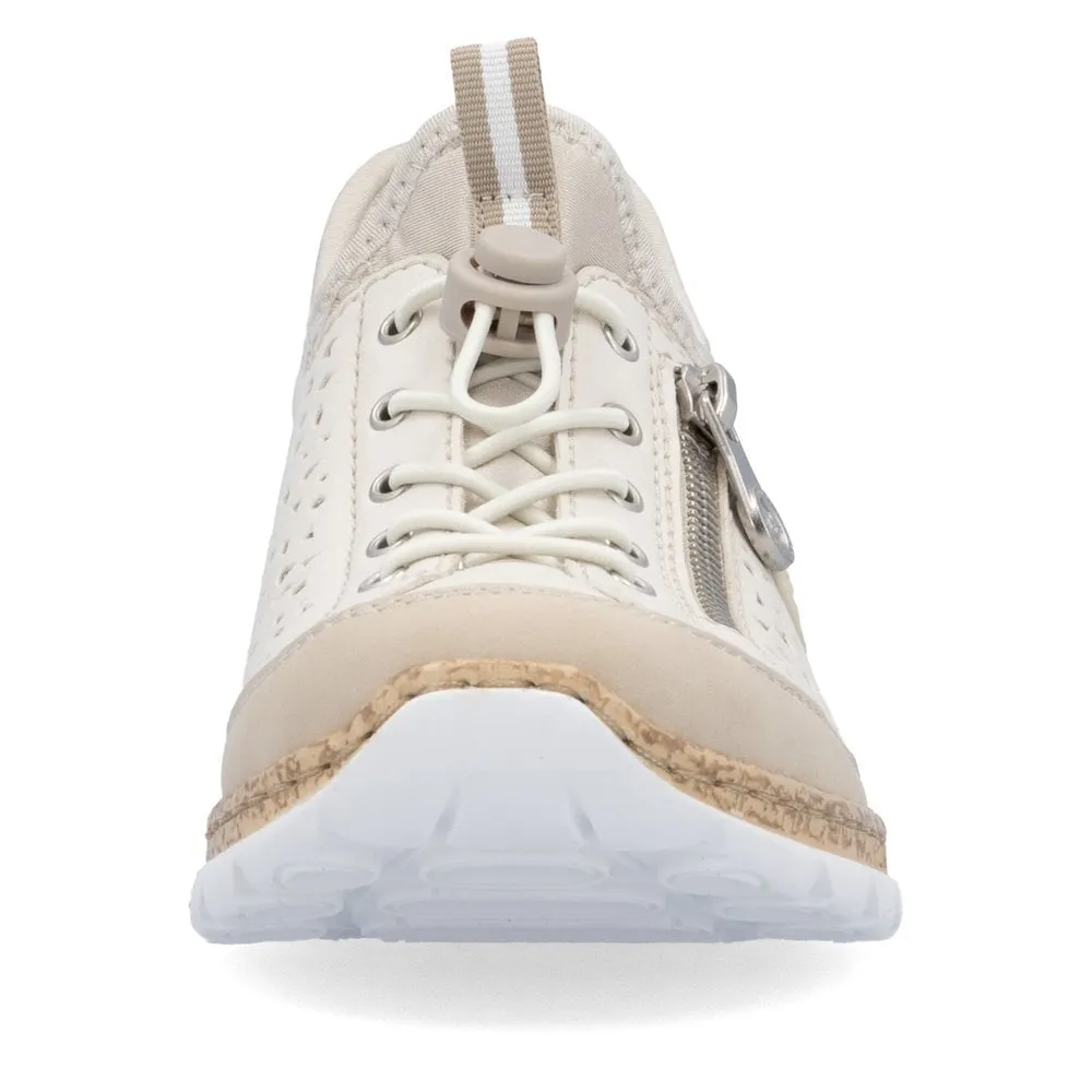 Rieker Womens Slip On Trainers - Beige sold by The Foot Factory product image thumbnail 5