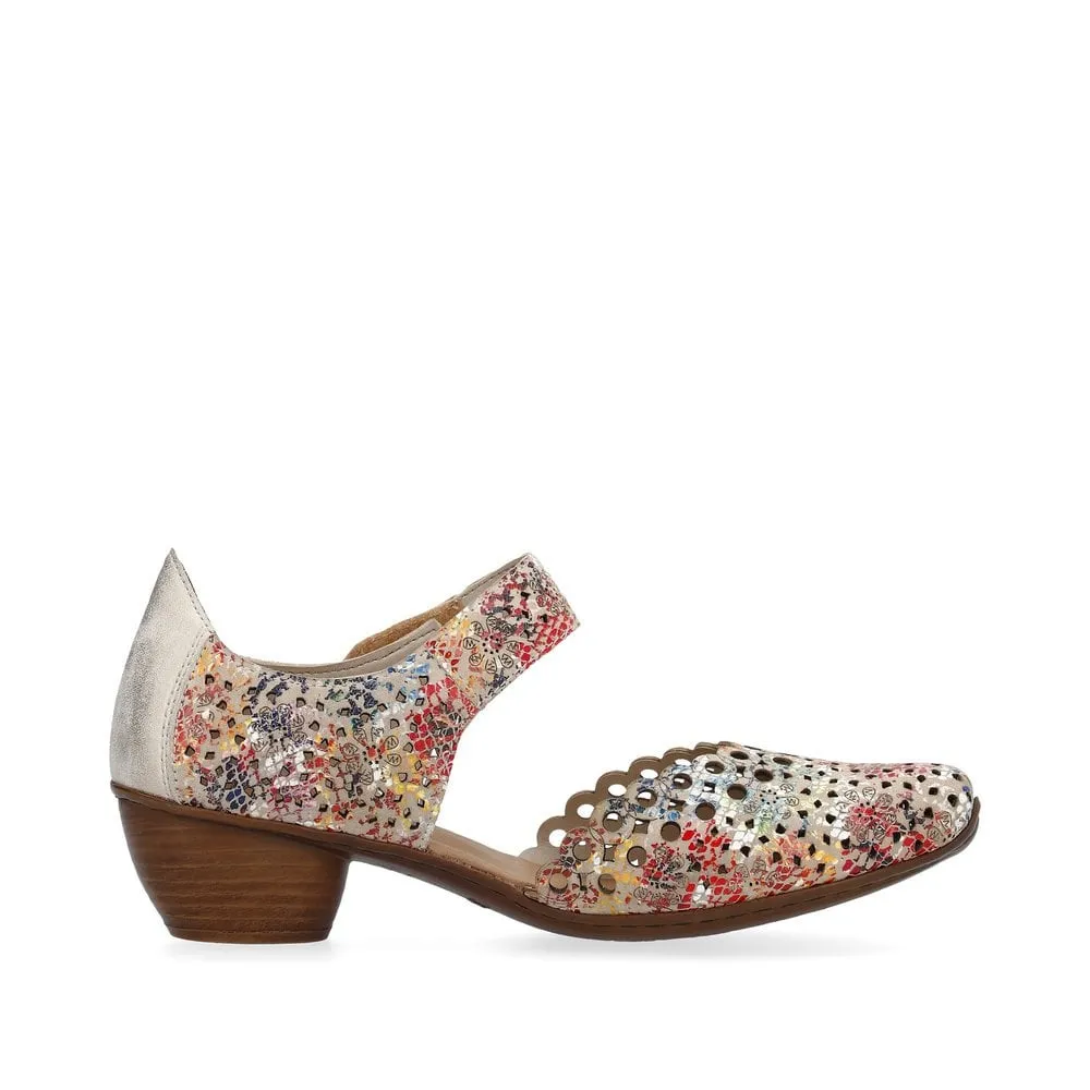 Remonte Womens Fashion Sandal - Beige Print sold by The Foot Factory product image thumbnail 3