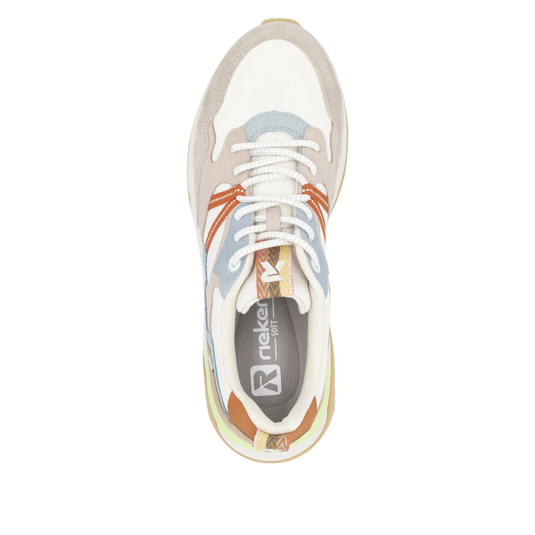Rieker Womens Fashion Trainers - Multicoloured sold by The Foot Factory product image thumbnail 5